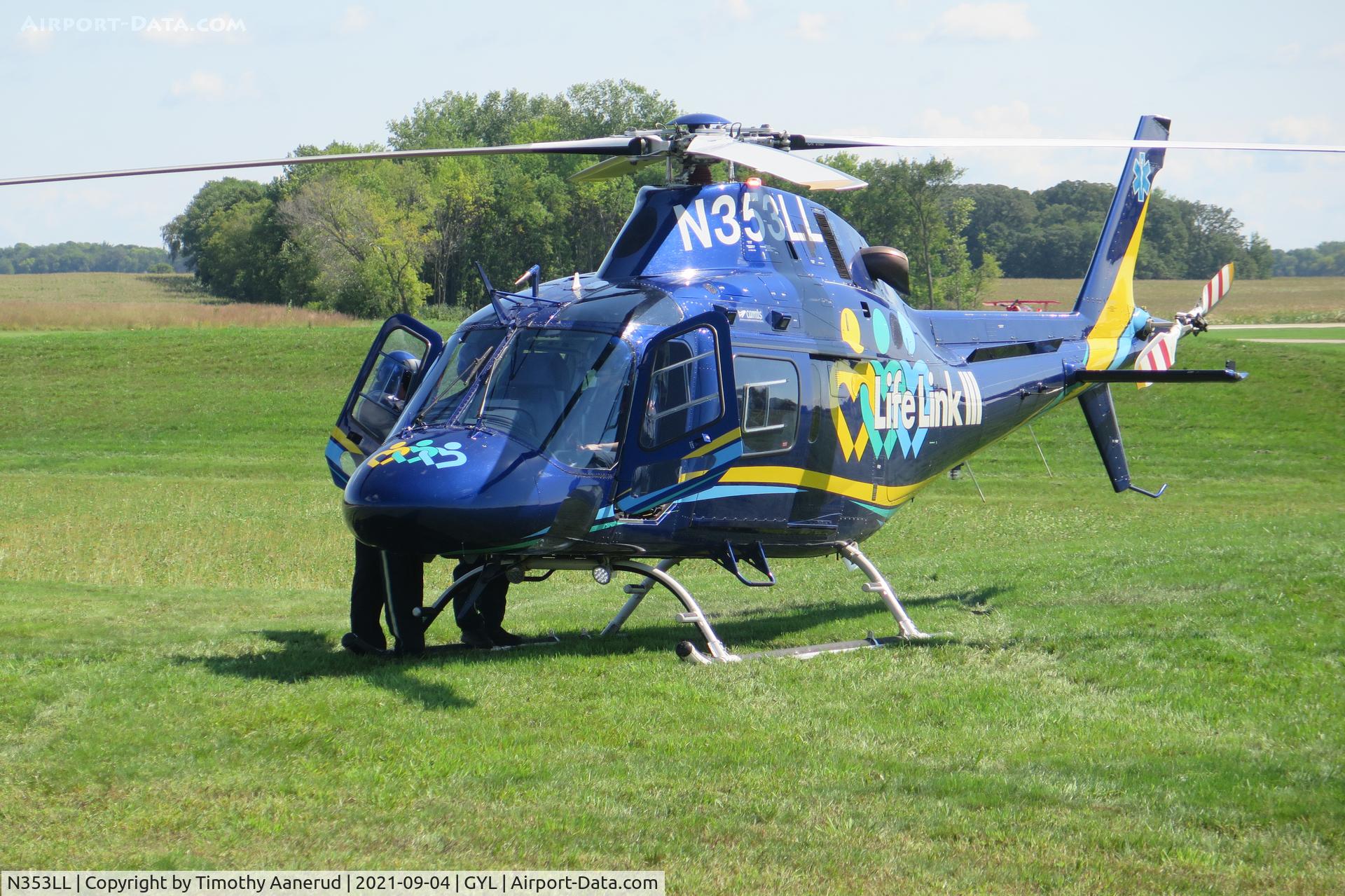 N353LL, 2014 AgustaWestland AW-119 MkII Koala Koala C/N 14821, 2014 AGUSTAWESTLAND PHILADELPHIA CO AW119MKII, c/n: 14821, EAA Chapter 1658 Annual Sweet Corn & Bratwurst Fly In