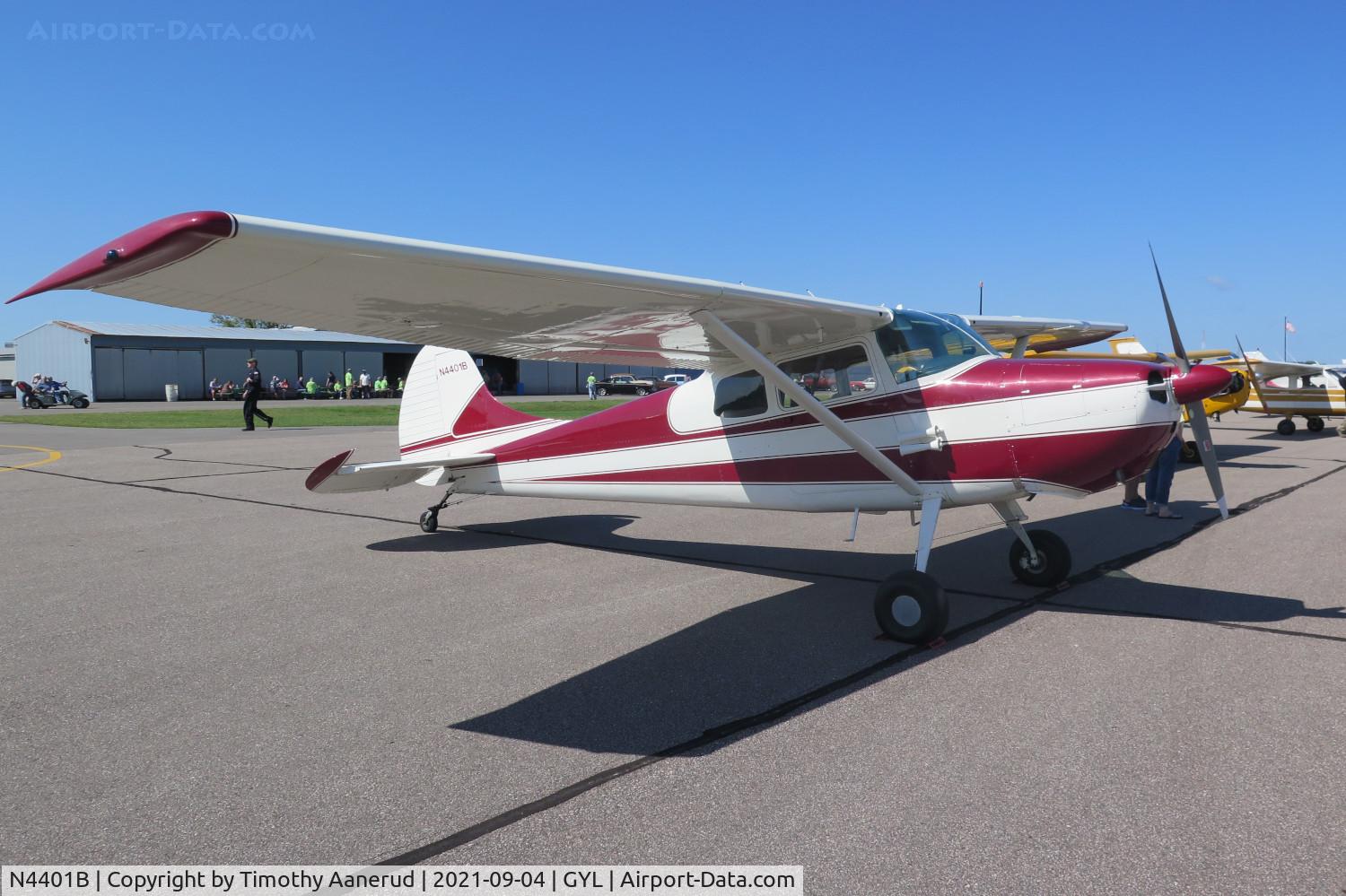 N4401B, 1955 Cessna 170B C/N 26745, 1955 Cessna 170B, c/n: 26745, EAA Chapter 1658 Annual Sweet Corn & Bratwurst Fly In