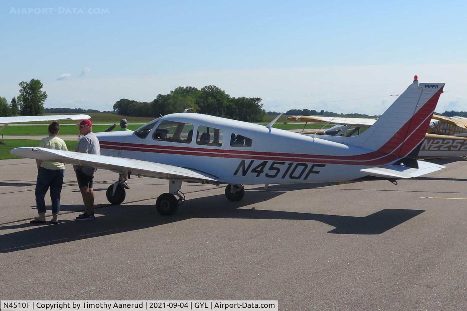 N4510F, 1976 Piper PA-28-181 C/N 28-7790036, 1976 Piper PA-28-181, c/n: 28-7790036, EAA Chapter 1658 Annual Sweet Corn & Bratwurst Fly In