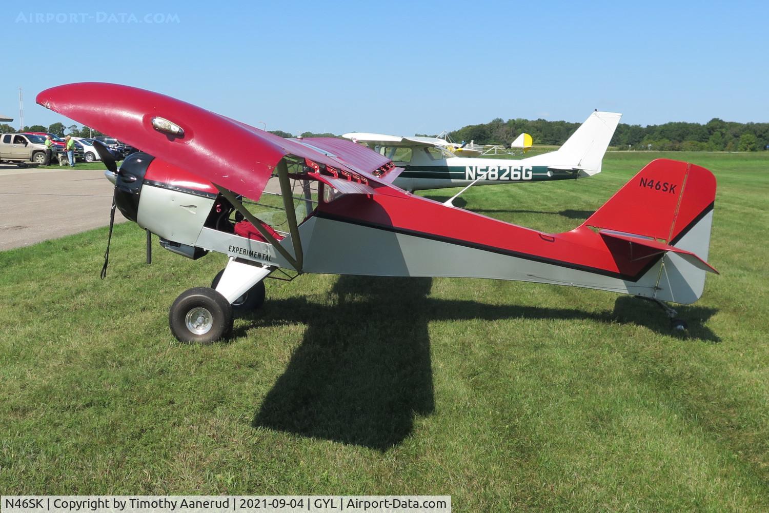 N46SK, 1993 Kitfox Aircraft Kitfox III C/N 826, 1993 Kitfox Aircraft Kitfox III, c/n: 826, EAA Chapter 1658 Annual Sweet Corn & Bratwurst Fly In