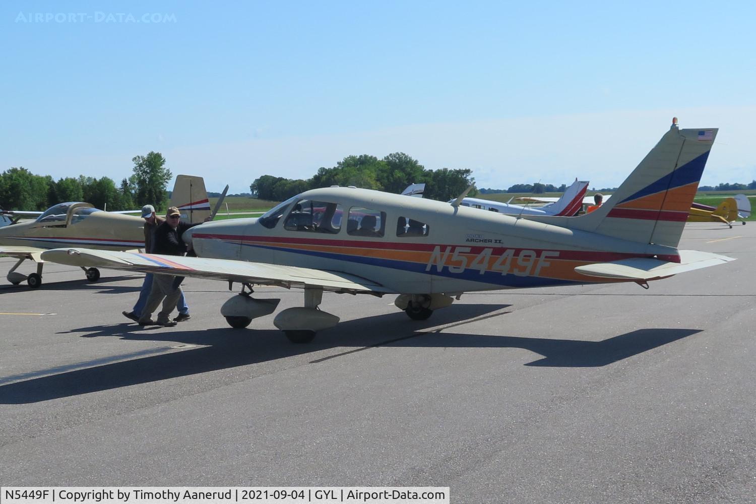 N5449F, 1976 Piper PA-28-181 C/N 28-7790125, 1976 Piper PA-28-181, c/n: 28-7790125, EAA Chapter 1658 Annual Sweet Corn & Bratwurst Fly In