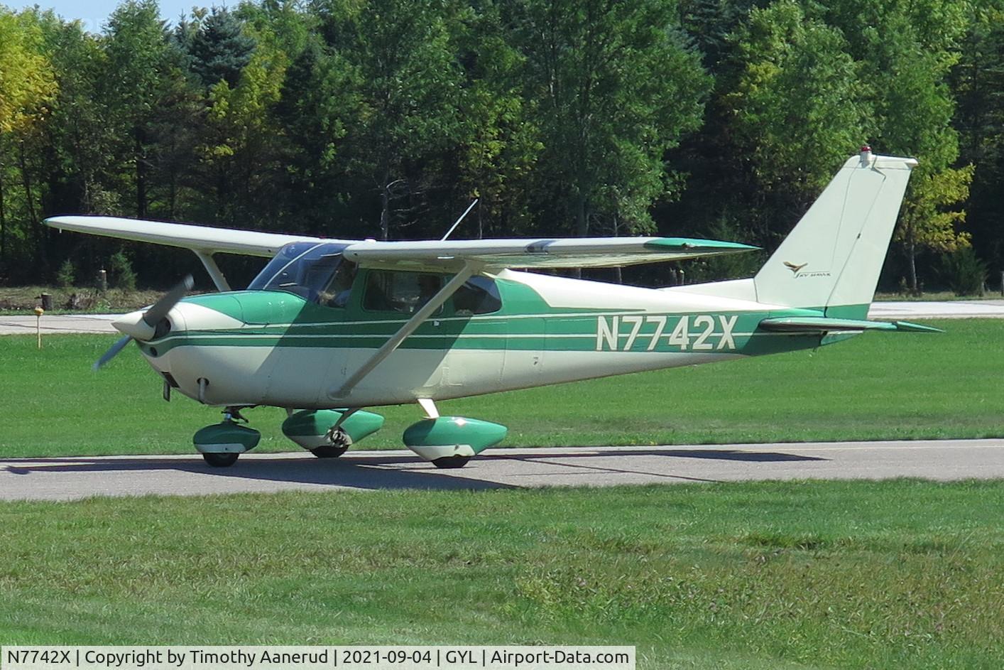N7742X, 1960 Cessna 172B C/N 17248242, 1960 Cessna 172B, c/n: 17248242, EAA Chapter 1658 Annual Sweet Corn & Bratwurst Fly In