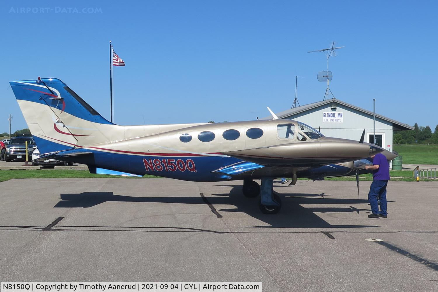 N8150Q, 1970 Cessna 414 Chancellor C/N 414-0050, 1970 Cessna 414, c/n: 414-0050, EAA Chapter 1658 Annual Sweet Corn & Bratwurst Fly In