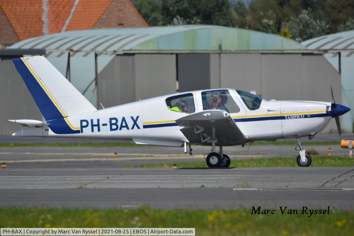 PH-BAX, Socata TB-9 Tampico C/N 1399, Socata Tampico at Ostend Airport.