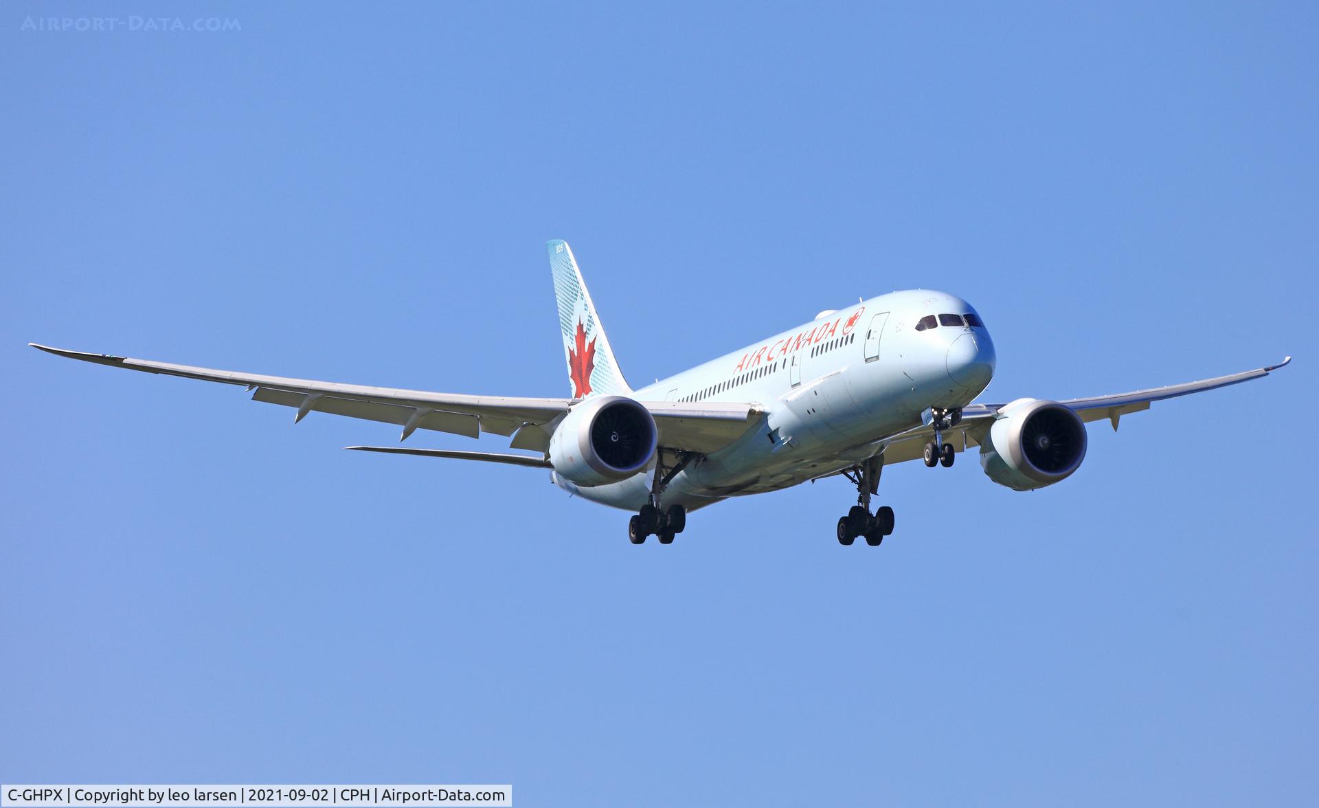 C-GHPX, 2014 Boeing 787-8 Dreamliner C/N 35261, Copenhagen 2.9.2021