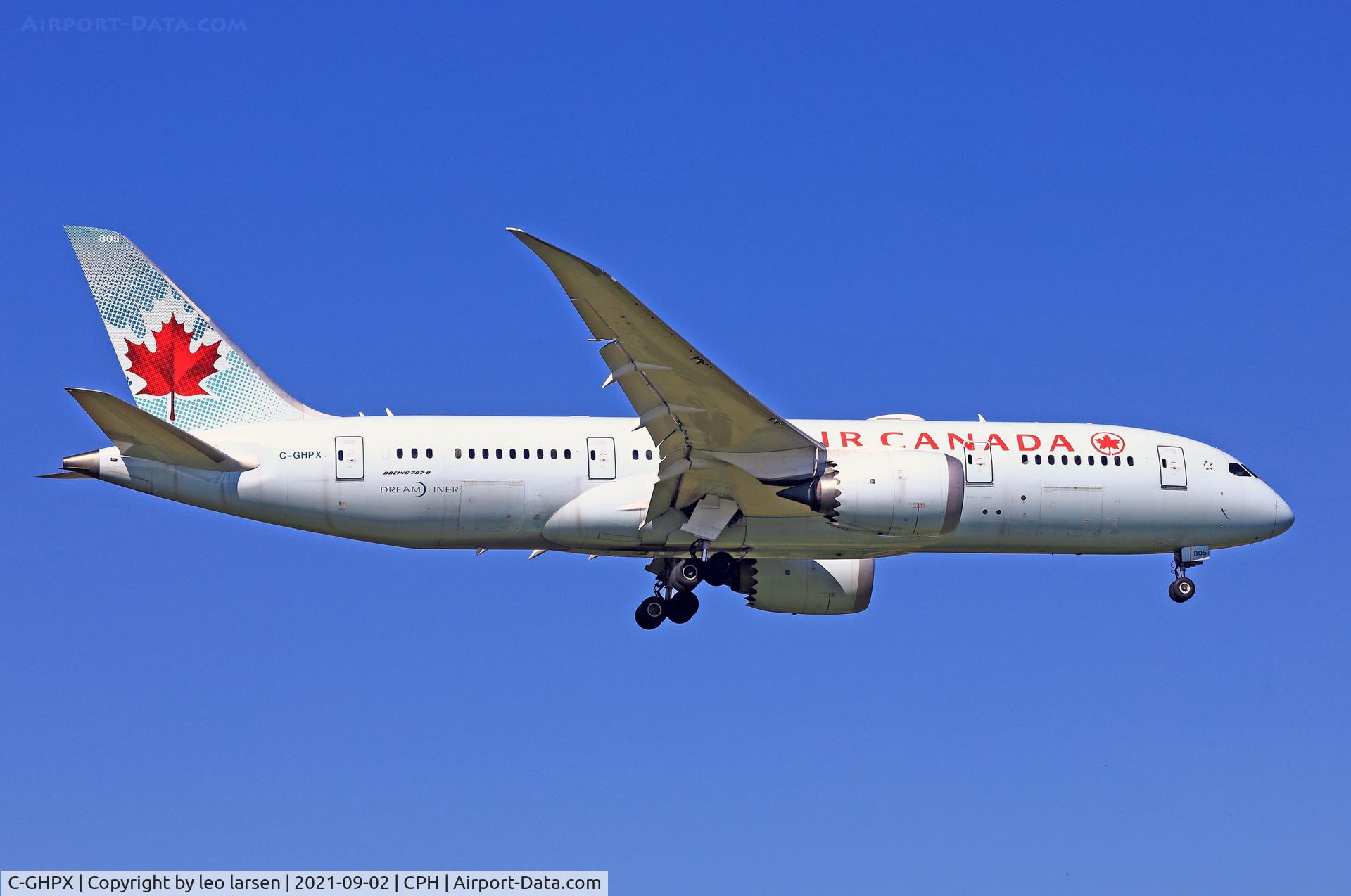 C-GHPX, 2014 Boeing 787-8 Dreamliner C/N 35261, Copenhagen 2.9.2021