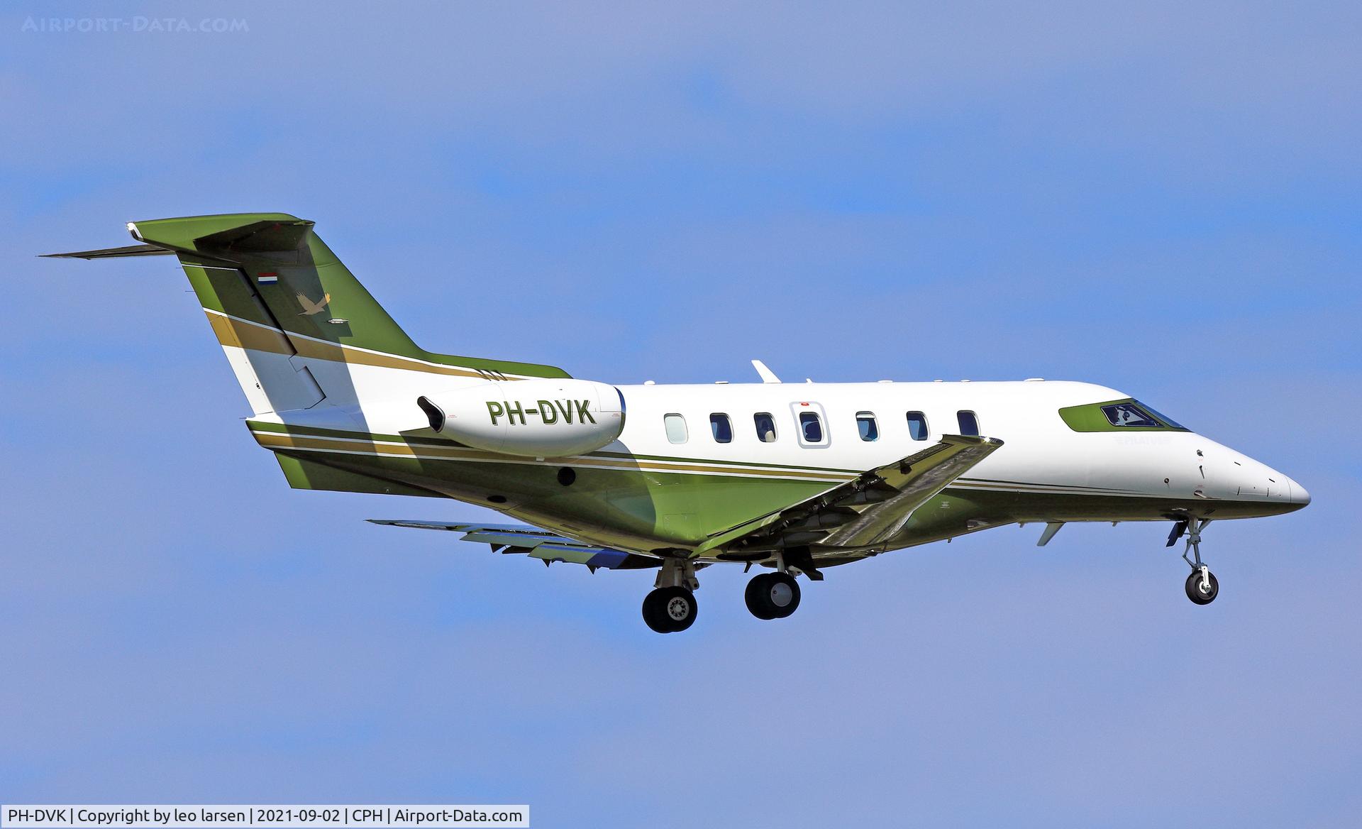 PH-DVK, 2021 Pilatus PC-24 C/N 197, Copenhagen 2.9.2021