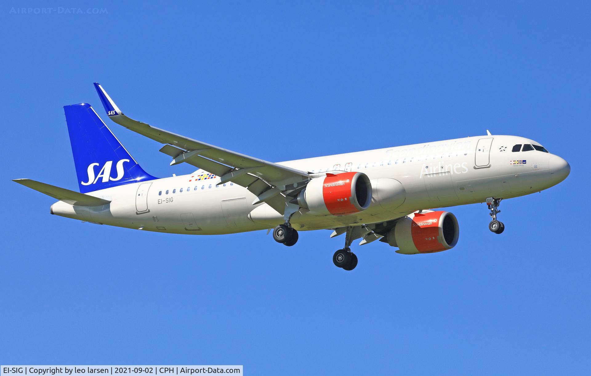 EI-SIG, 2018 Airbus A320-251N C/N 8333, Copenhagen 2.9.2021