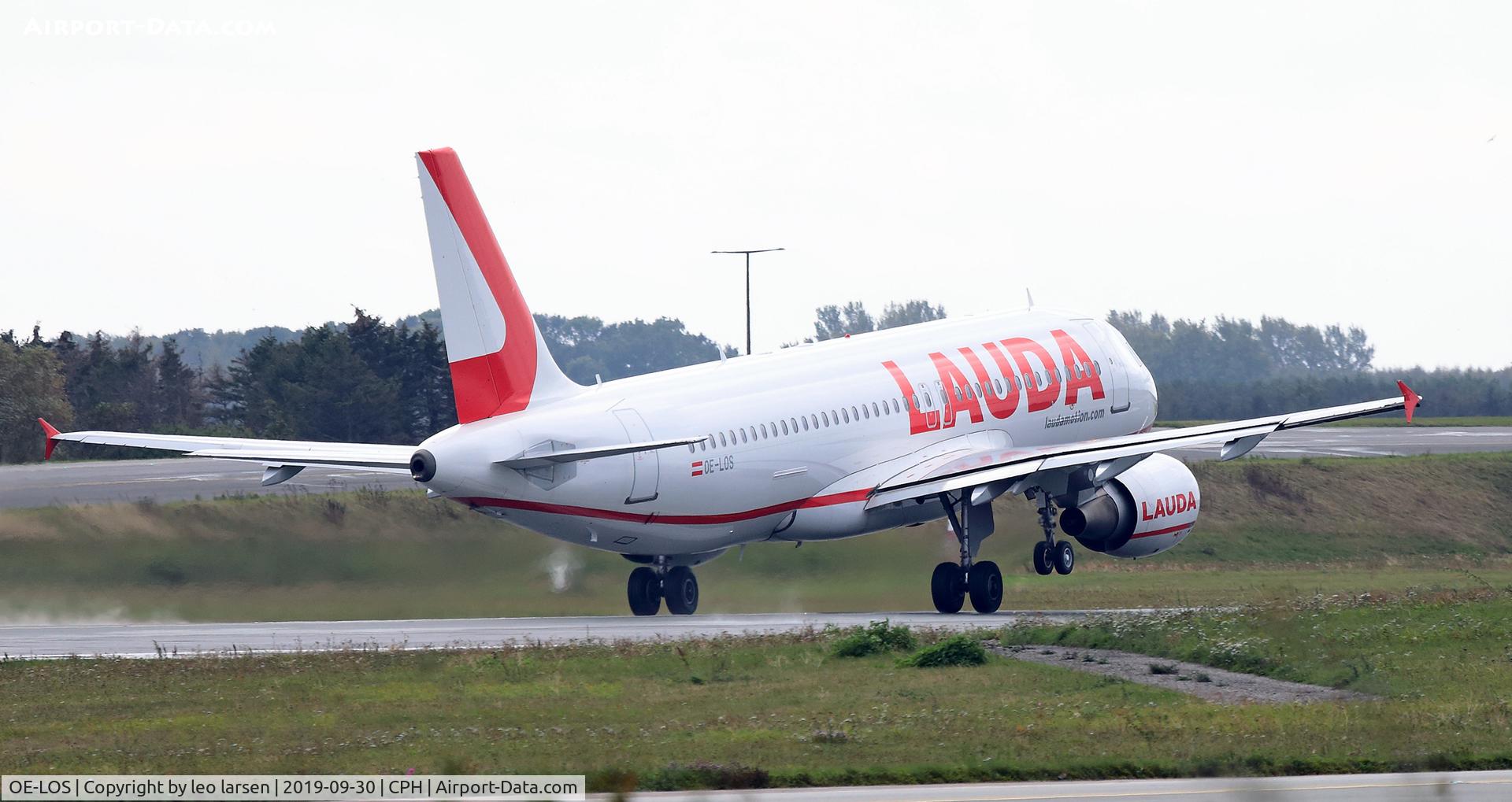 OE-LOS, 2007 Airbus A320-214 C/N 3153, Copenhagen 30.9.2019