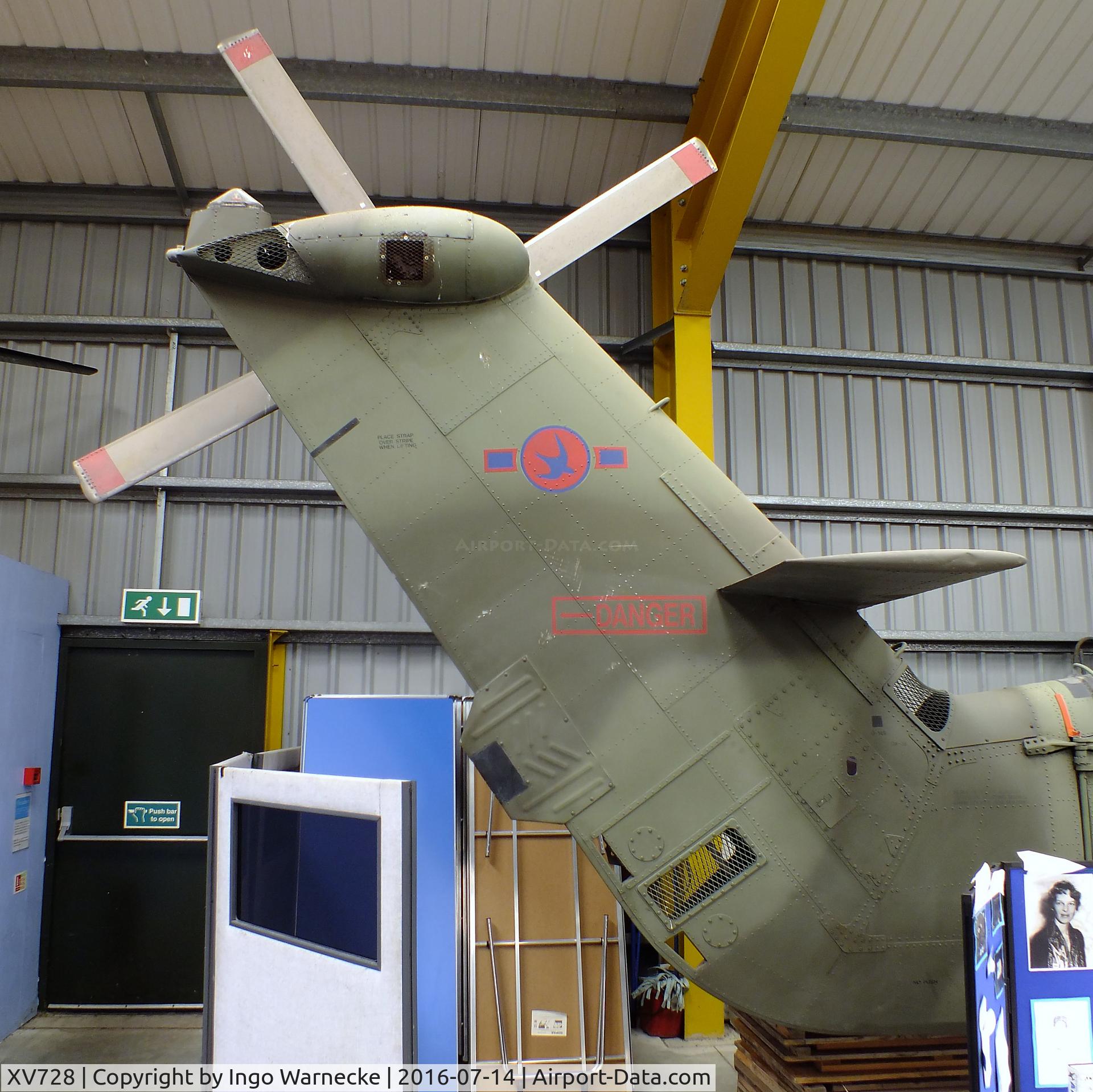 XV728, 1968 Westland Wessex HC.2 C/N WA623, Westland Wessex HC2 at the Newark Air Museum