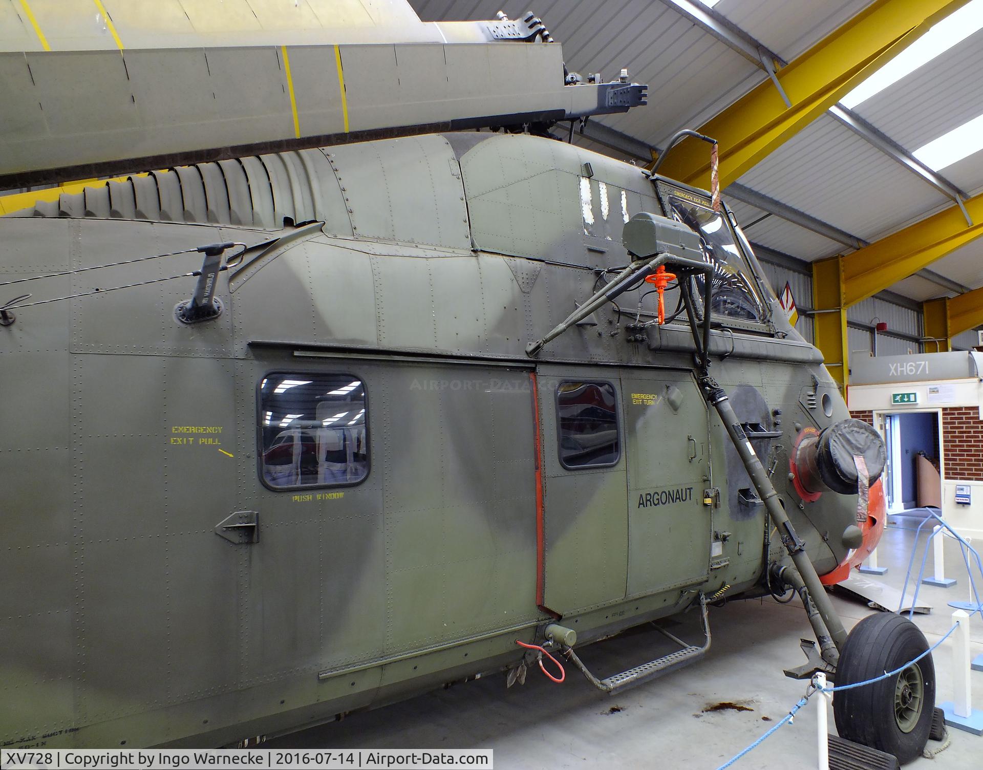 XV728, 1968 Westland Wessex HC.2 C/N WA623, Westland Wessex HC2 at the Newark Air Museum