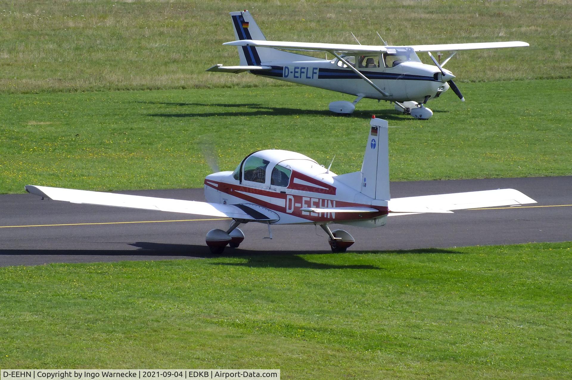 D-EEHN, 1973 Grumman American AA-5 Traveler C/N AA5-0345, Grumman American AA-5 Traveler at the 2021 Grumman Fly-in at Bonn-Hangelar airfield