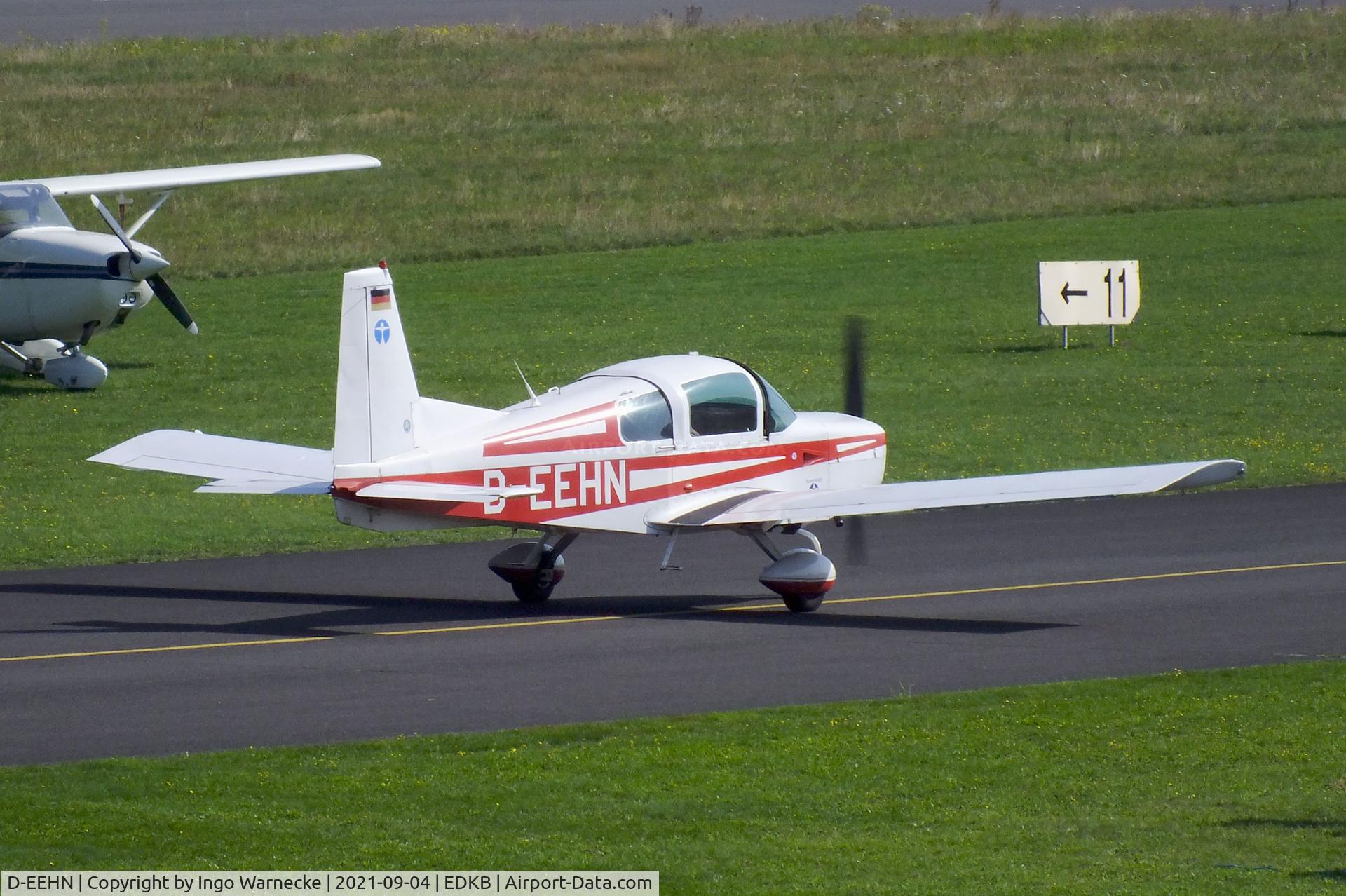 D-EEHN, 1973 Grumman American AA-5 Traveler C/N AA5-0345, Grumman American AA-5 Traveler at the 2021 Grumman Fly-in at Bonn-Hangelar airfield