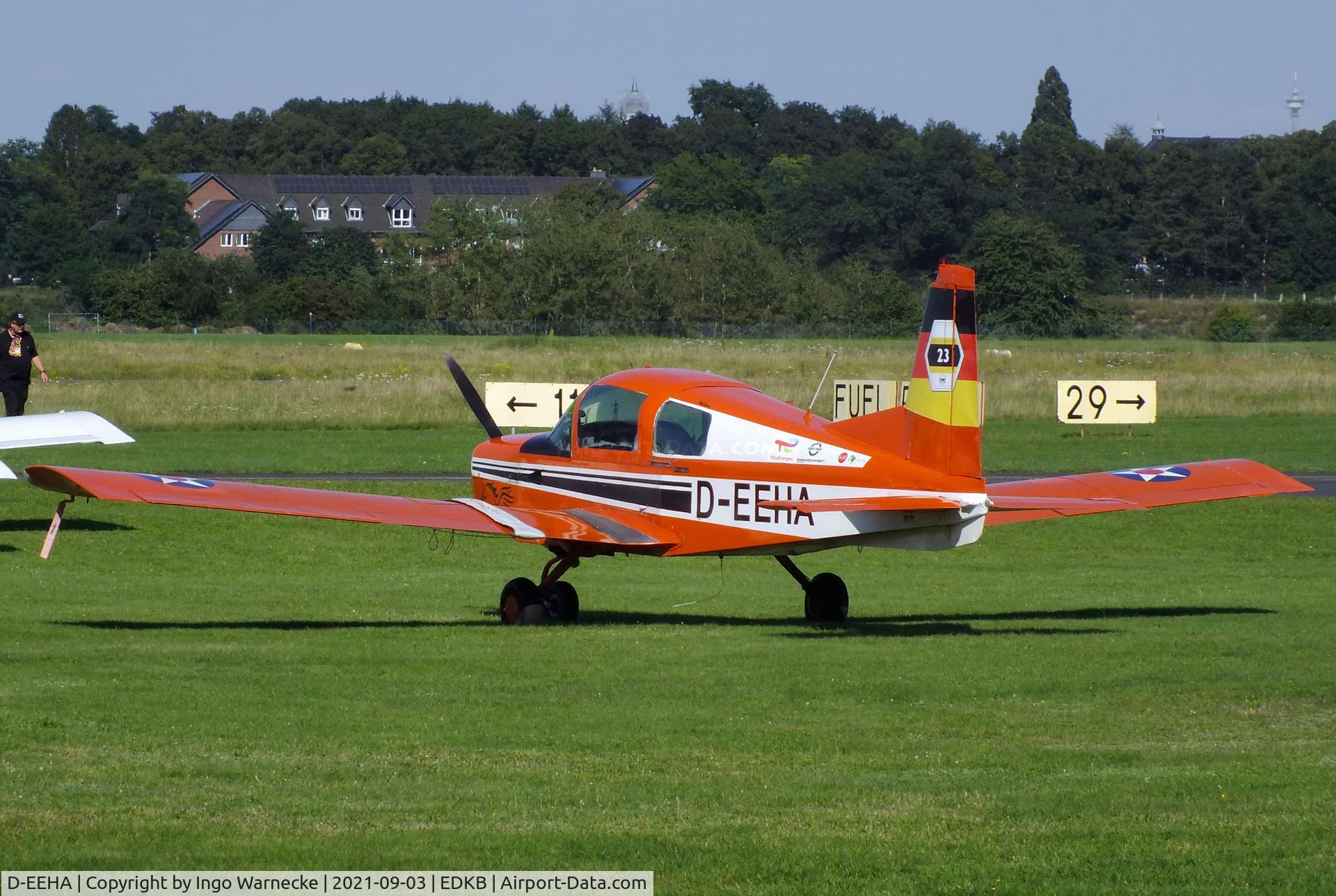 D-EEHA, 1972 Grumman American AA-5 Traveler Traveler C/N 031, Grumman American AA-5 Traveler at the 2021 Grumman Fly-in at Bonn-Hangelar airfield