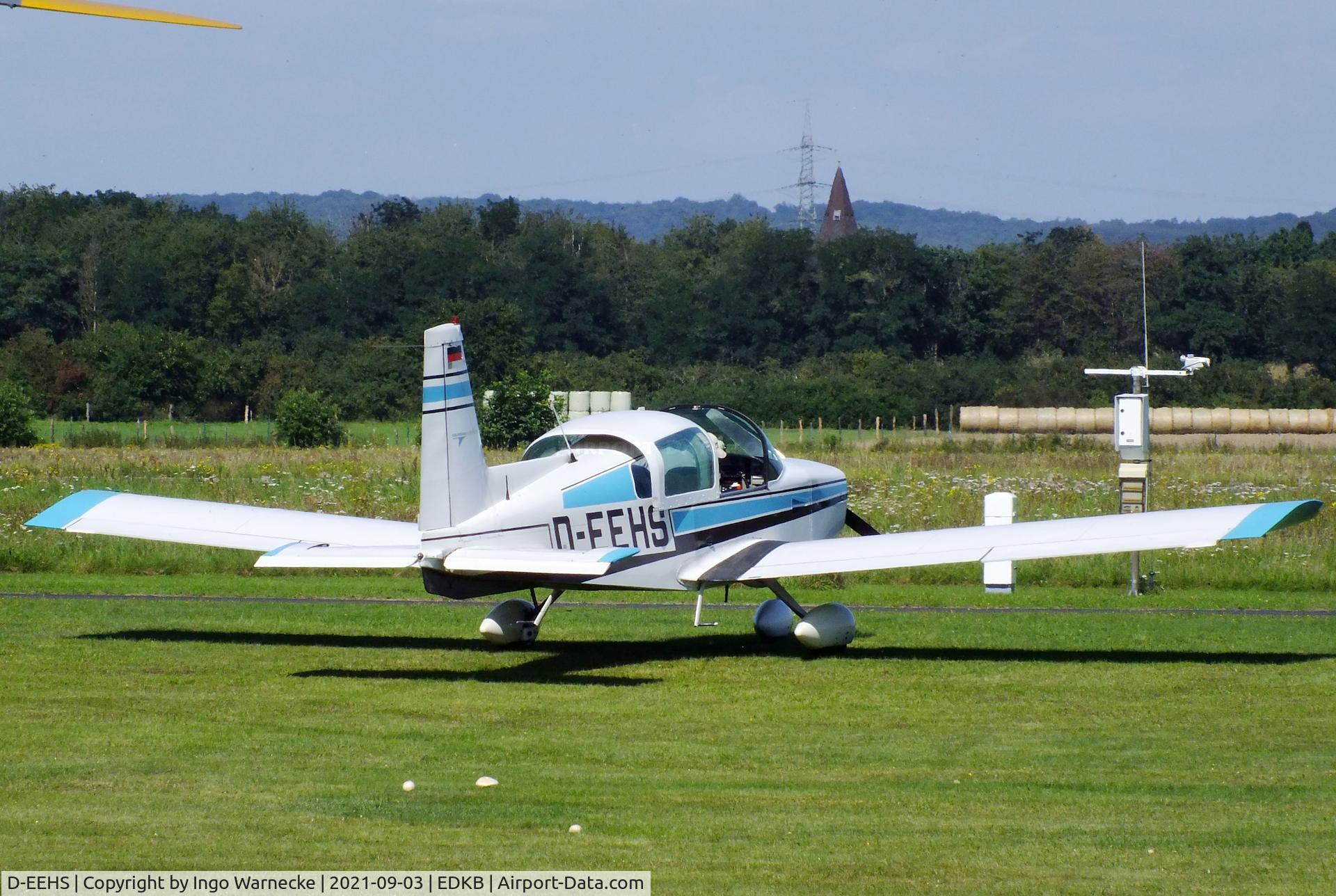 D-EEHS, 1974 Grumman American AA-5 Traveler Traveler C/N AA5-0411, Grumman American AA-5 Traveler at the 2021 Grumman Fly-in at Bonn-Hangelar airfield