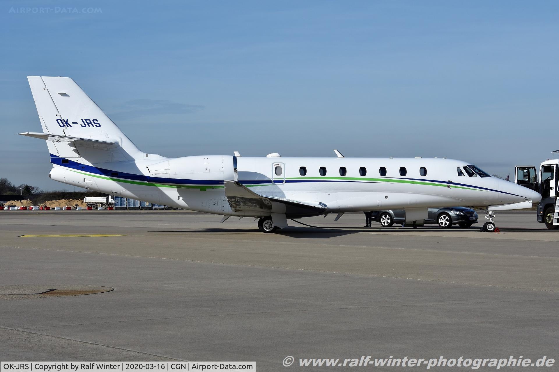 OK-JRS, 2018 Cessna 680 Citation Sovereign C/N 680-0586, Cessna 680 Citation Sovereign+ - QS TVS SmartWings - 680-0586 - OK-JRS - 16.03.2020 - CGN