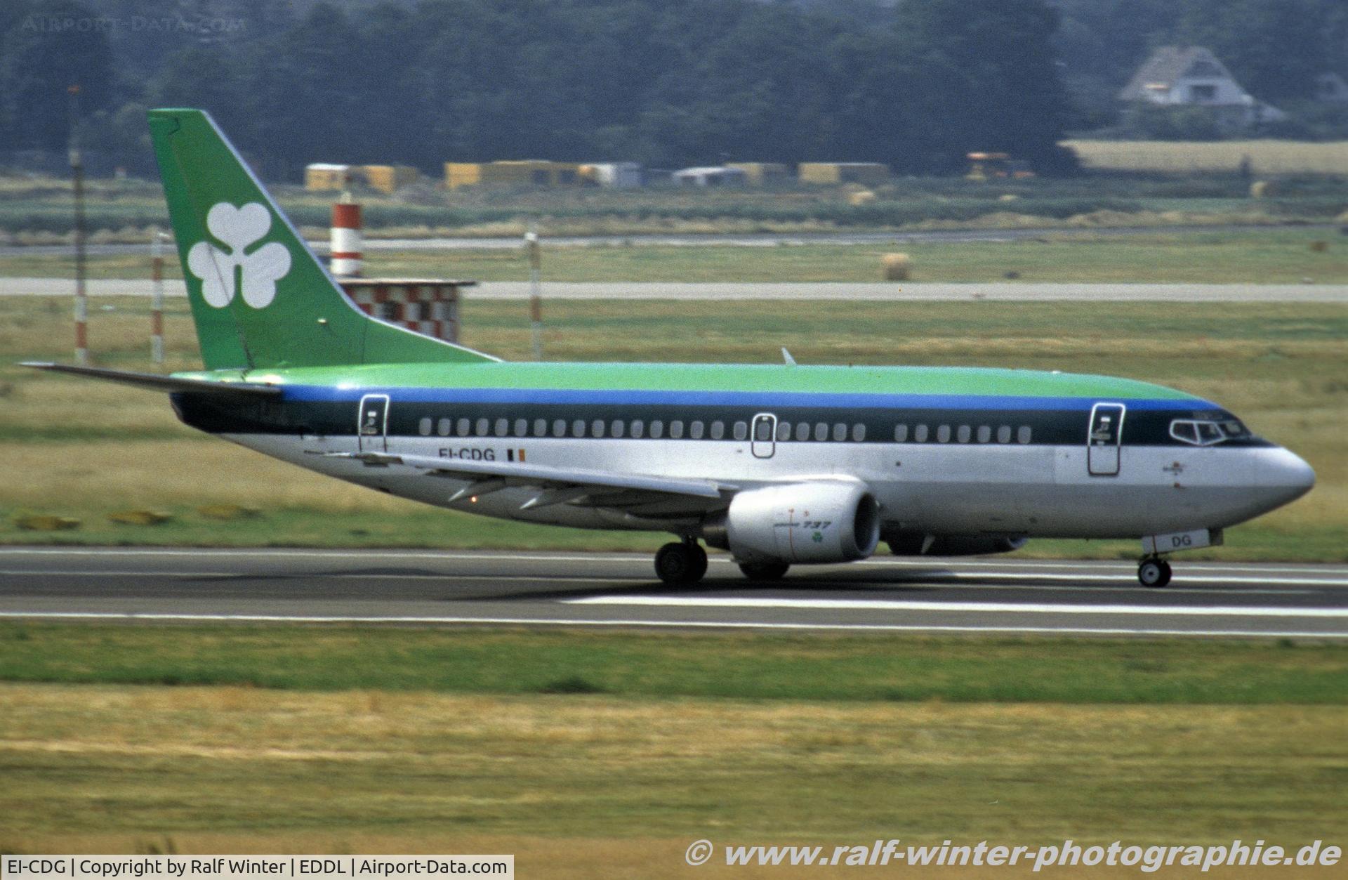 EI-CDG, 1992 Boeing 737-548 C/N 25738, Boeing 737-548 - Aer Lingus - 25738 - EI-CDG - DUS