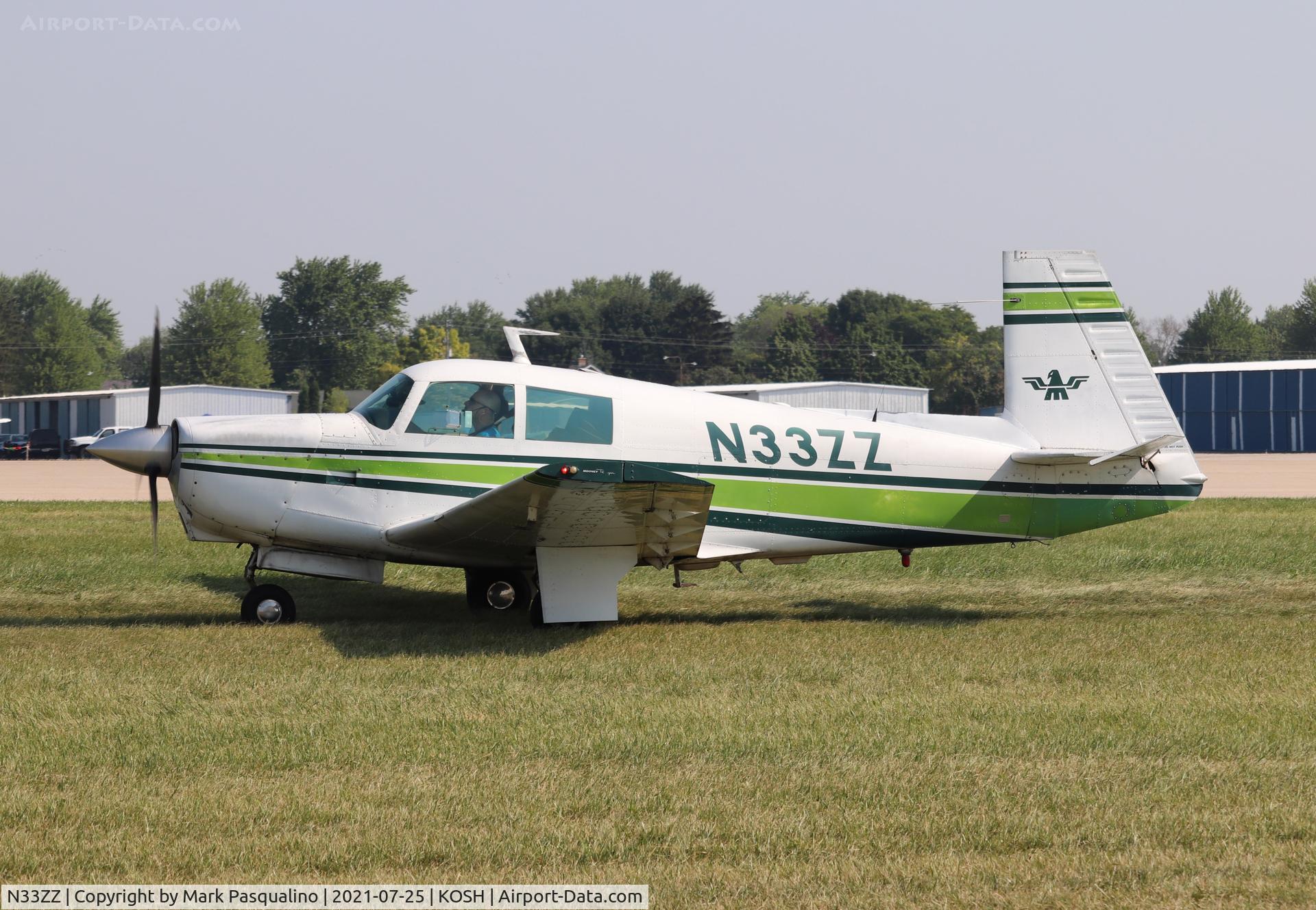 N33ZZ, 1977 Mooney M20C Ranger C/N 20-1231, Mooney M20C