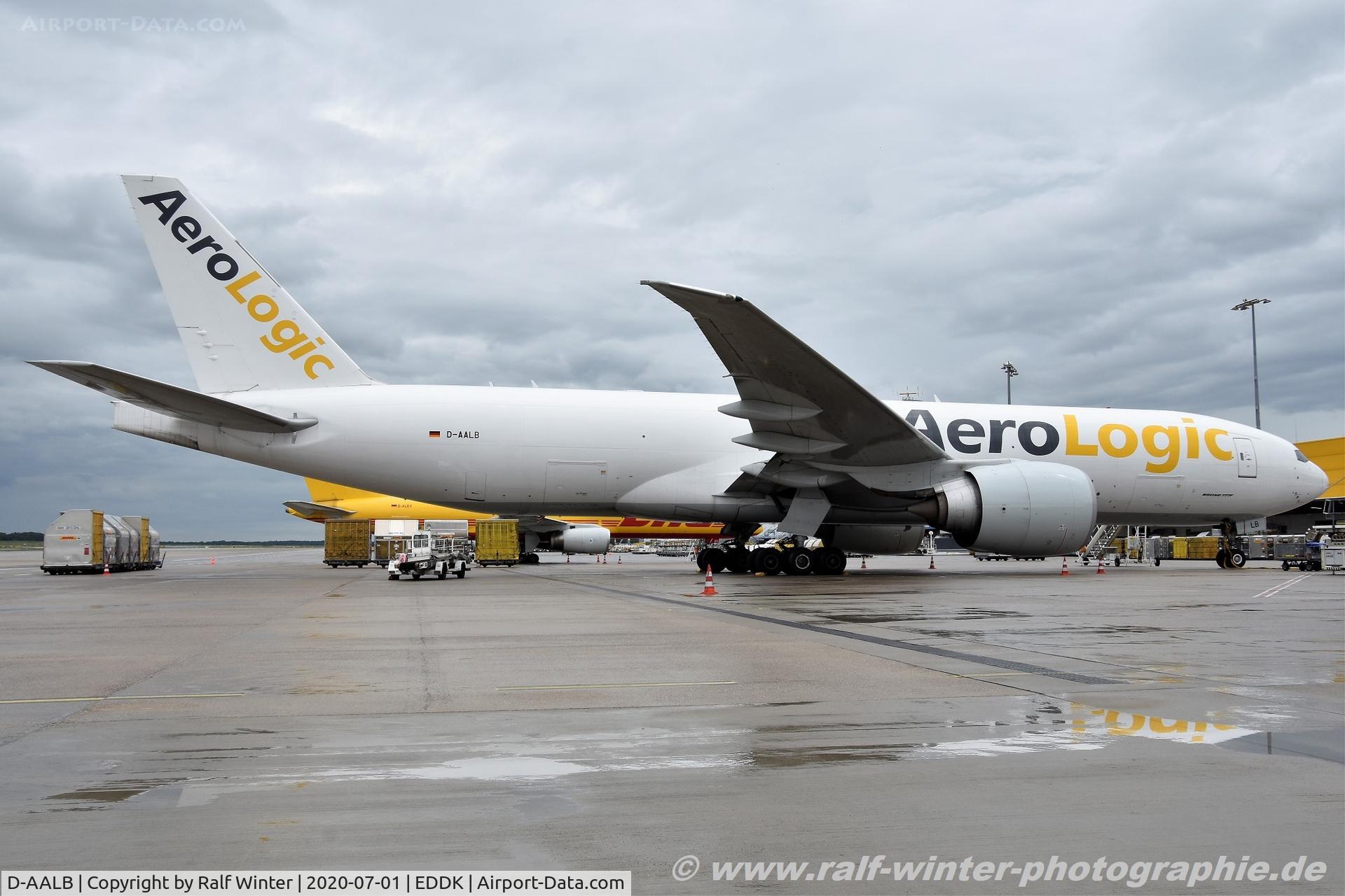 D-AALB, 2009 Boeing 777-FZN C/N 36002, Boeing 777-FZN - 3S BOX Aerologic - 36002 - D-AALB - 01.07.2020 - CGN