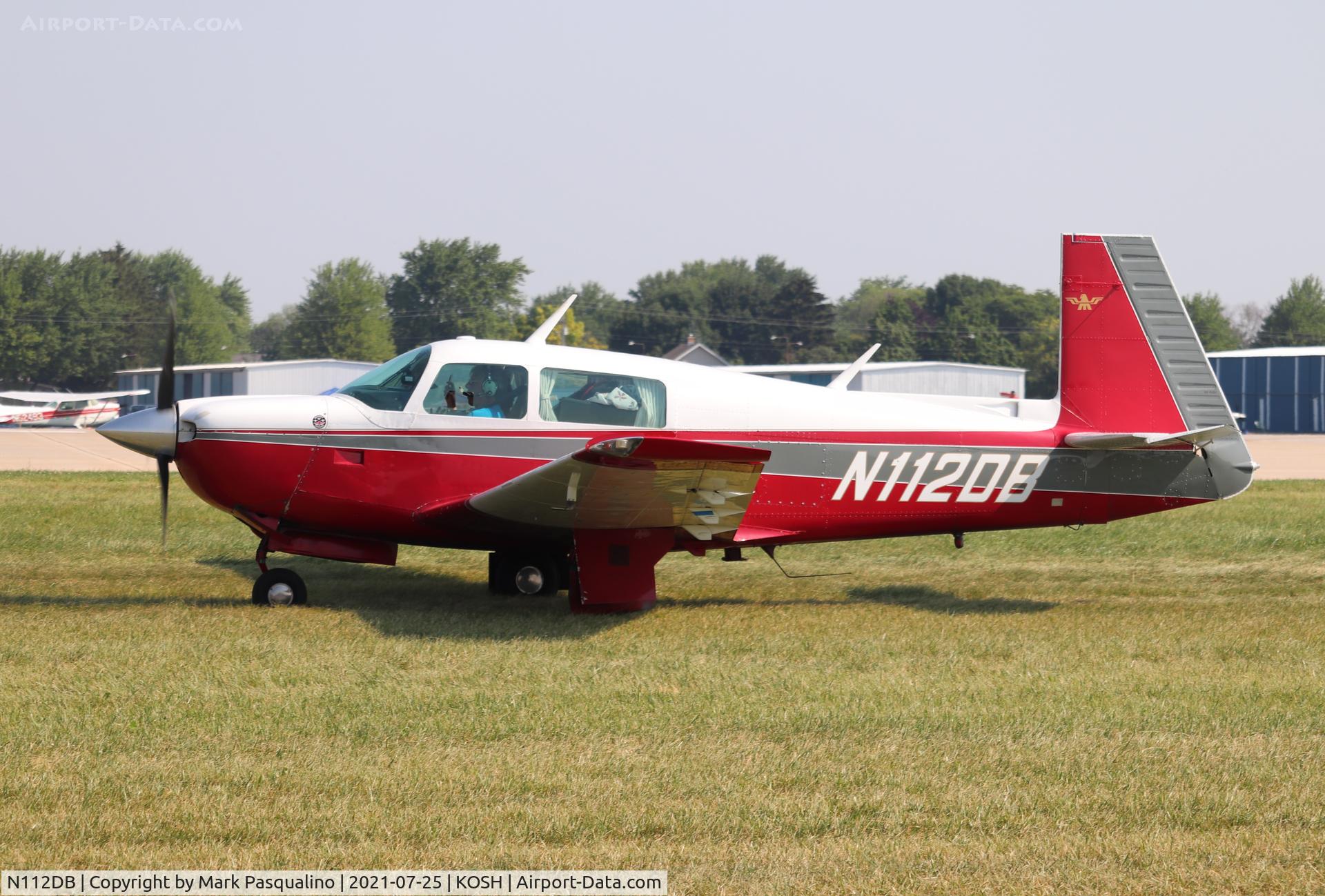 N112DB, 1981 Mooney M20J 201 C/N 24-1232, Mooney M20J