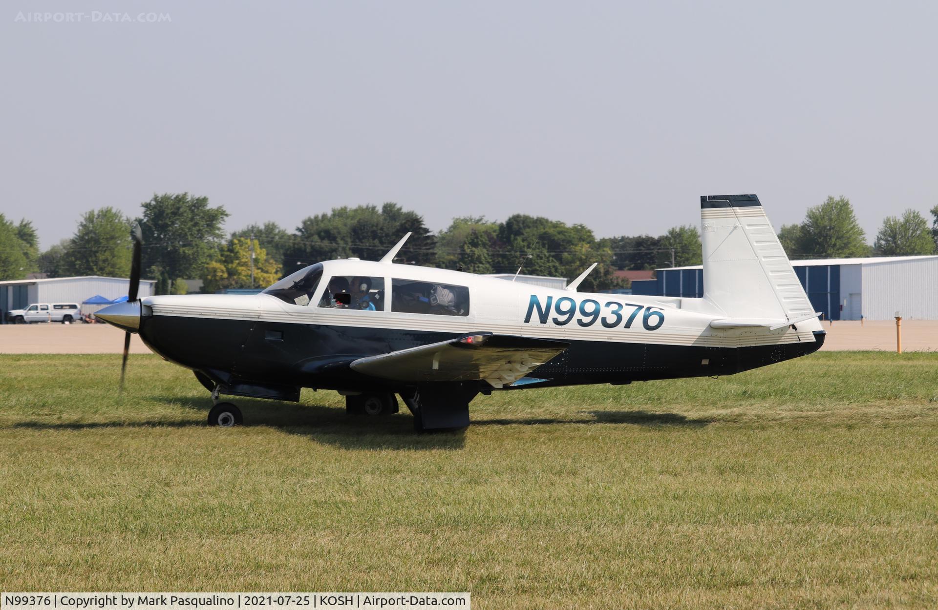 N99376, 1981 Mooney M20K C/N 25-0545, Mooney M20K