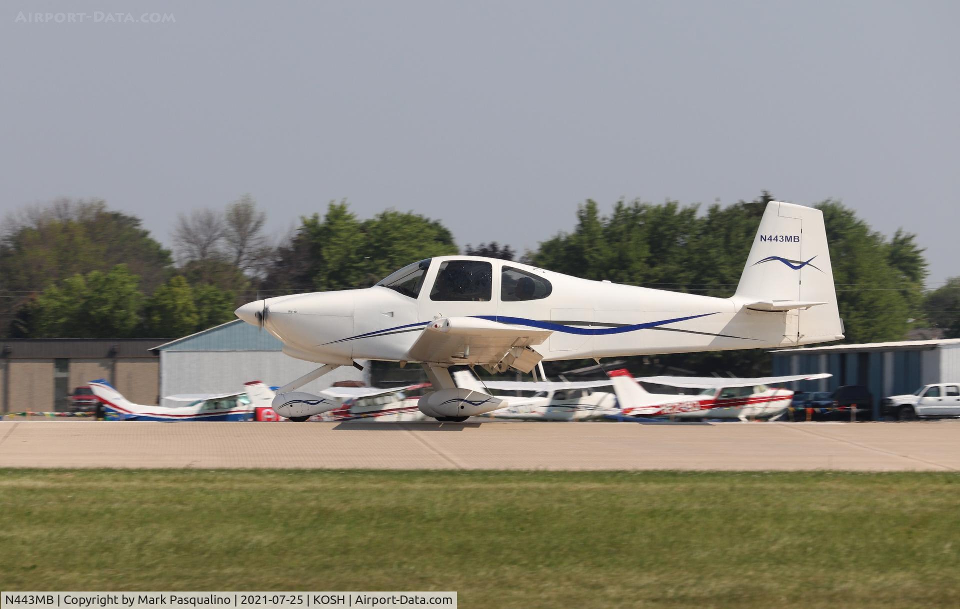N443MB, 2007 Vans RV-10 C/N 40629, Vans RV-10