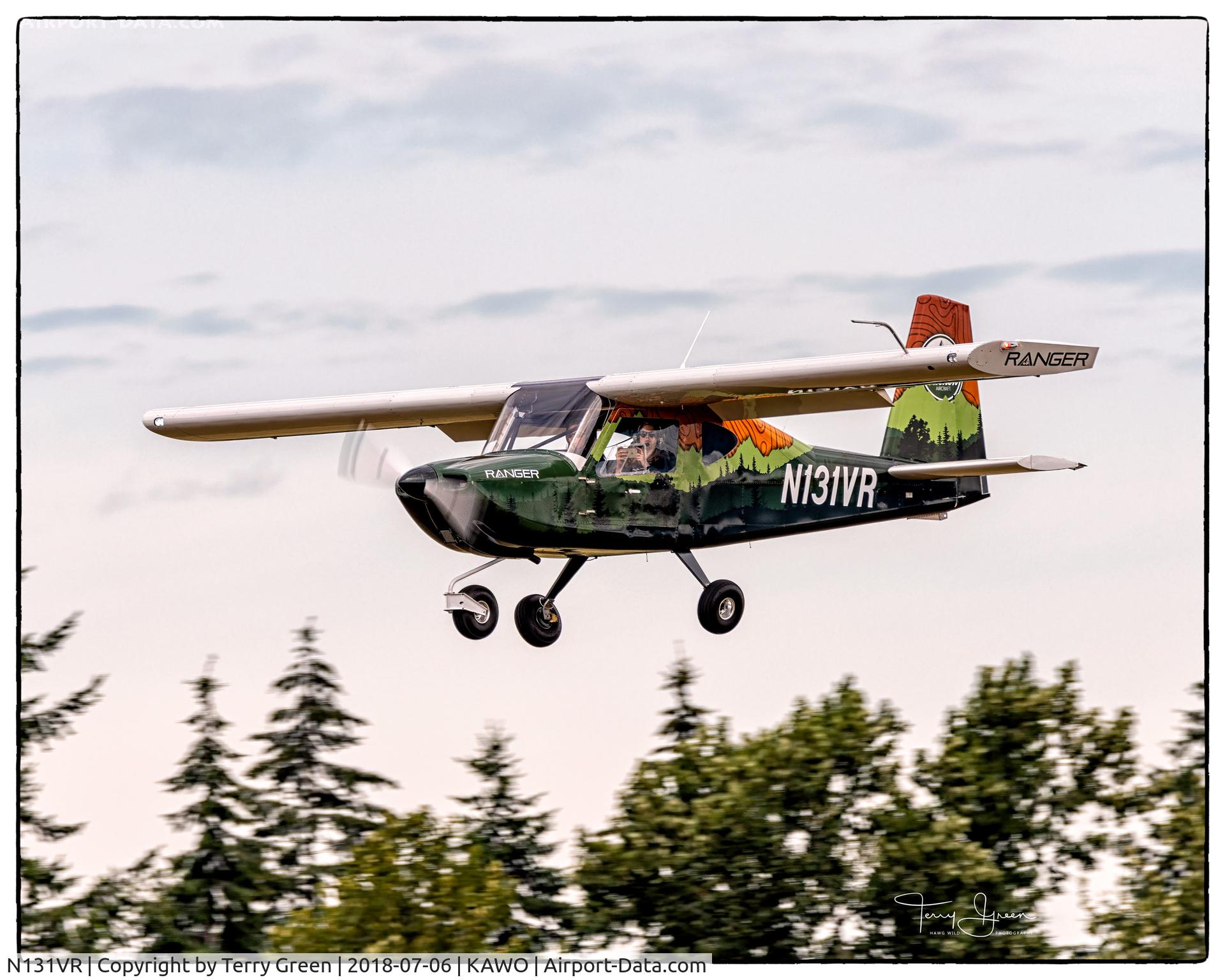 N131VR, 2017 Vashon Aircraft Ranger R7 C/N 10131, 2018 Arlington Fly-In