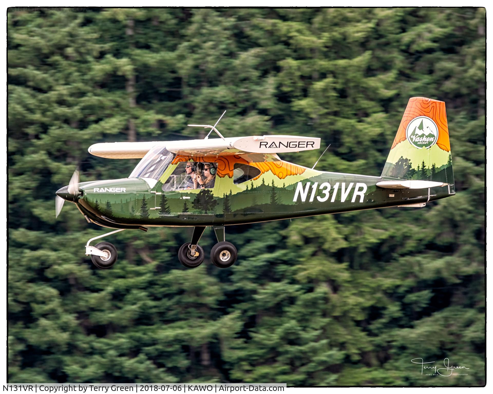 N131VR, 2017 Vashon Aircraft Ranger R7 C/N 10131, 2018 Arlington Fly-In