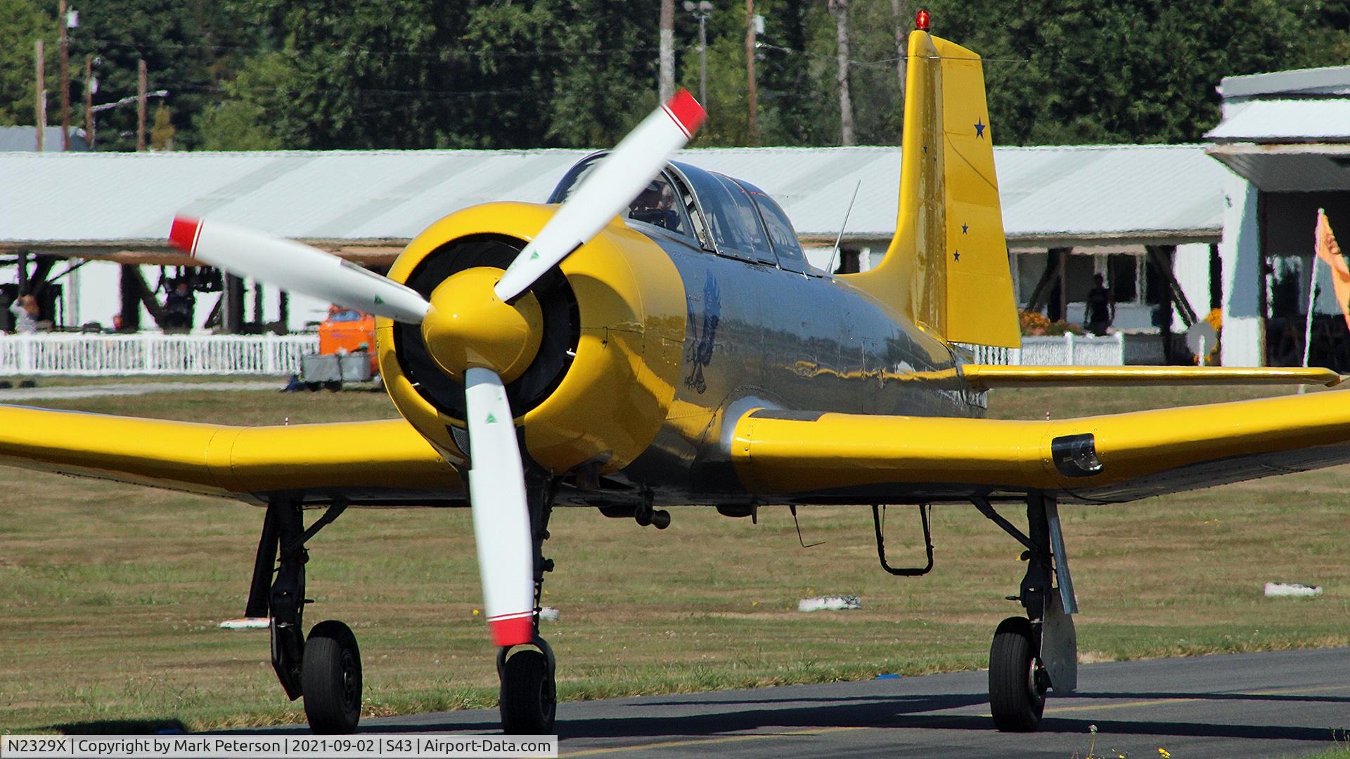 N2329X, 1982 Nanchang CJ-6 C/N 3632002, Takeoff on a resposition Flight to AWO