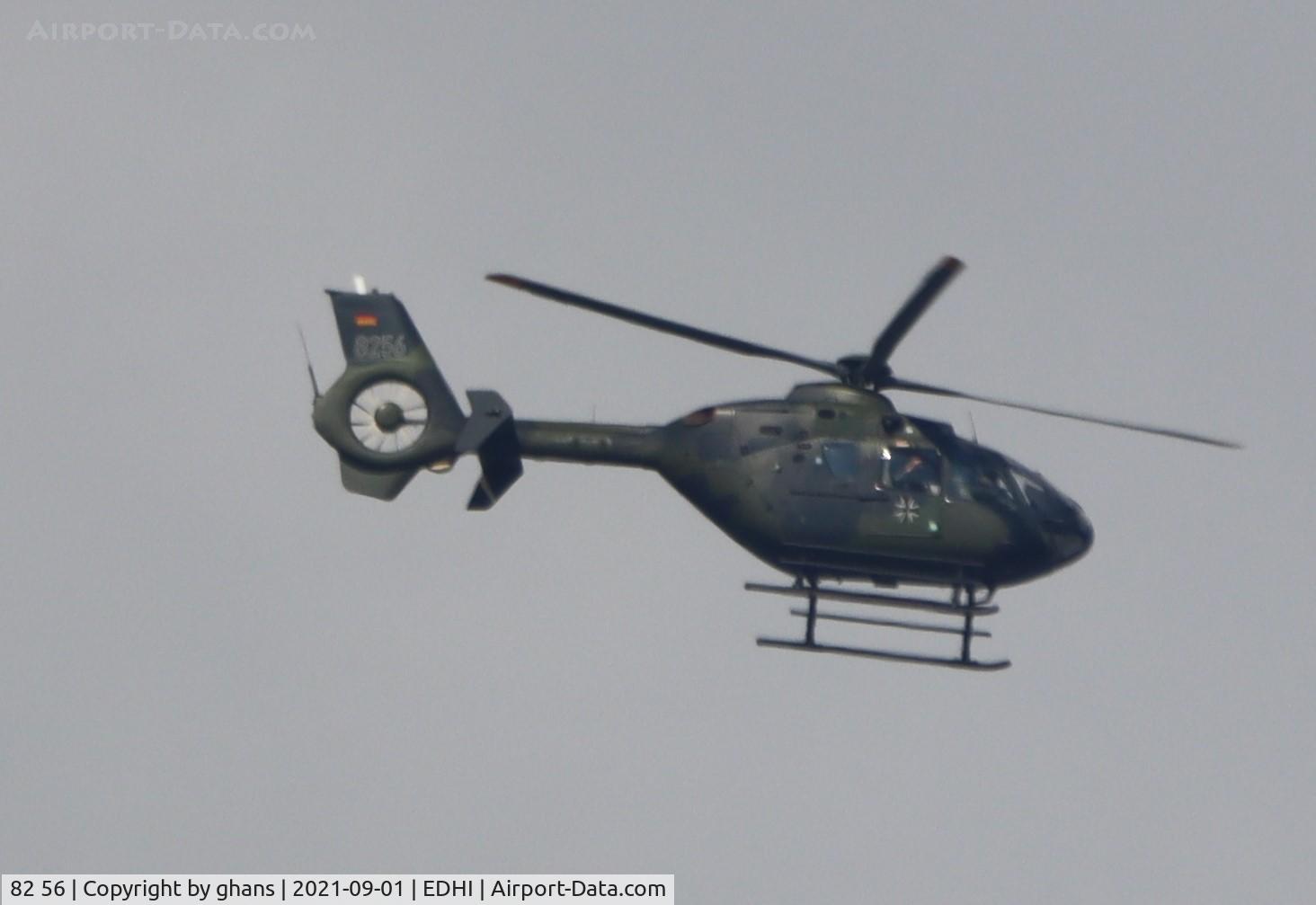 82 56, 2000 Eurocopter EC-135T-1 C/N 0104, Overhead EDHI