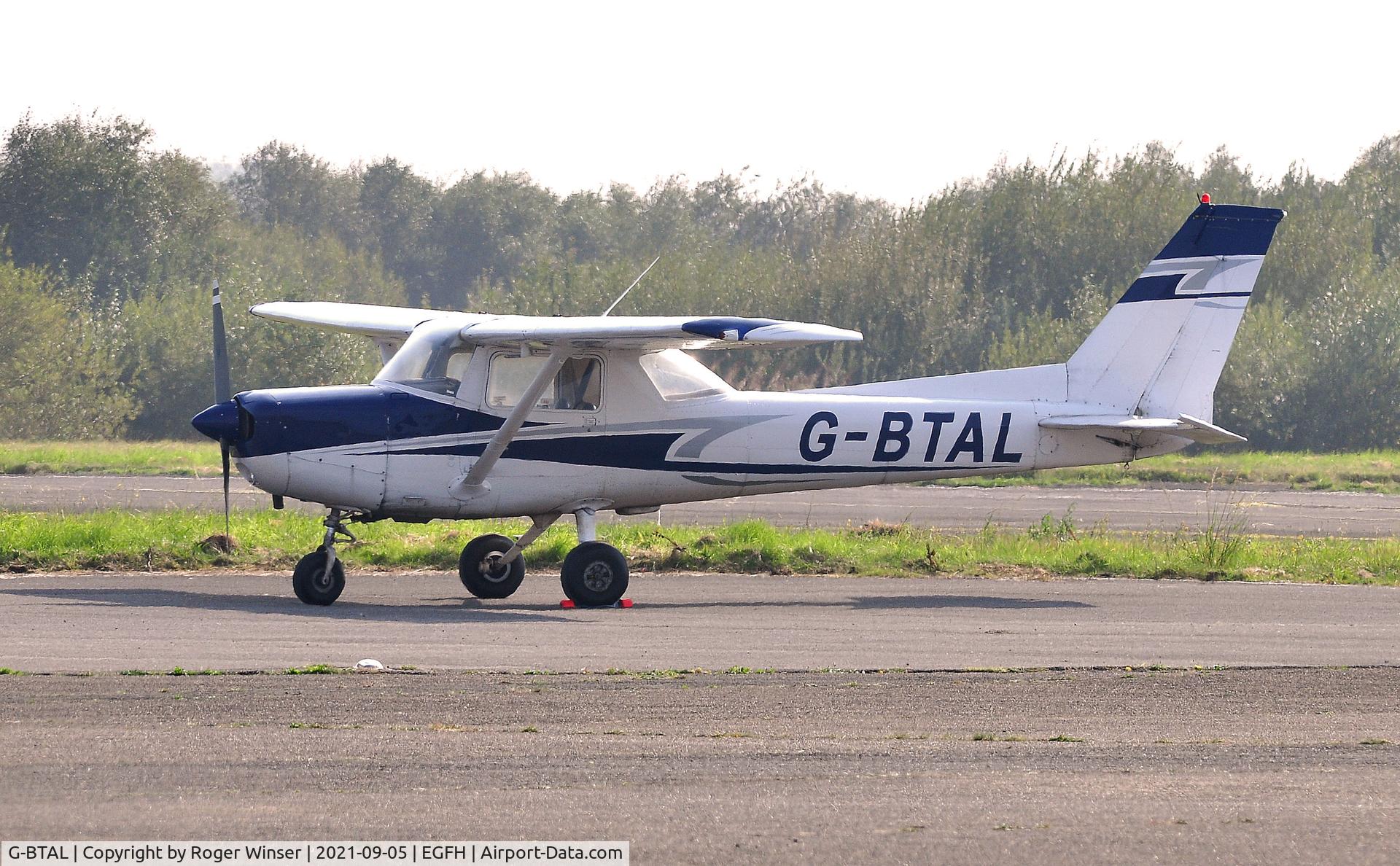 G-BTAL, 1978 Reims Cessna F152 C/N 1444, Visiting F152 operated by Herefordshire Aero Club.