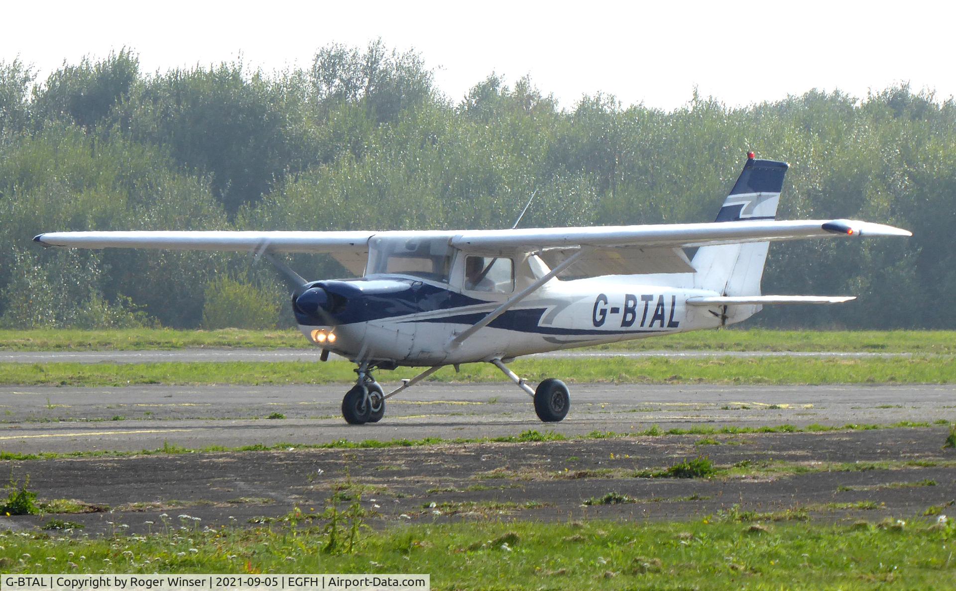 G-BTAL, 1978 Reims Cessna F152 C/N 1444, Visiting F152 operated by Herefordshire Aero Club.