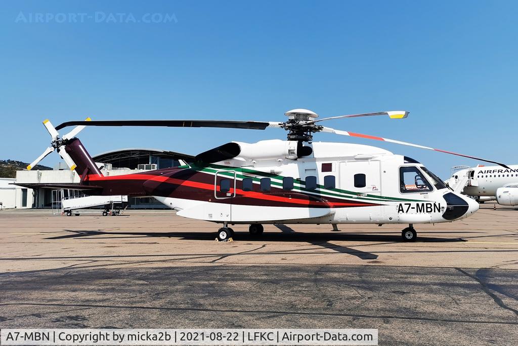 A7-MBN, 2006 Sikorsky S-92 Helibus C/N 920053, Parked