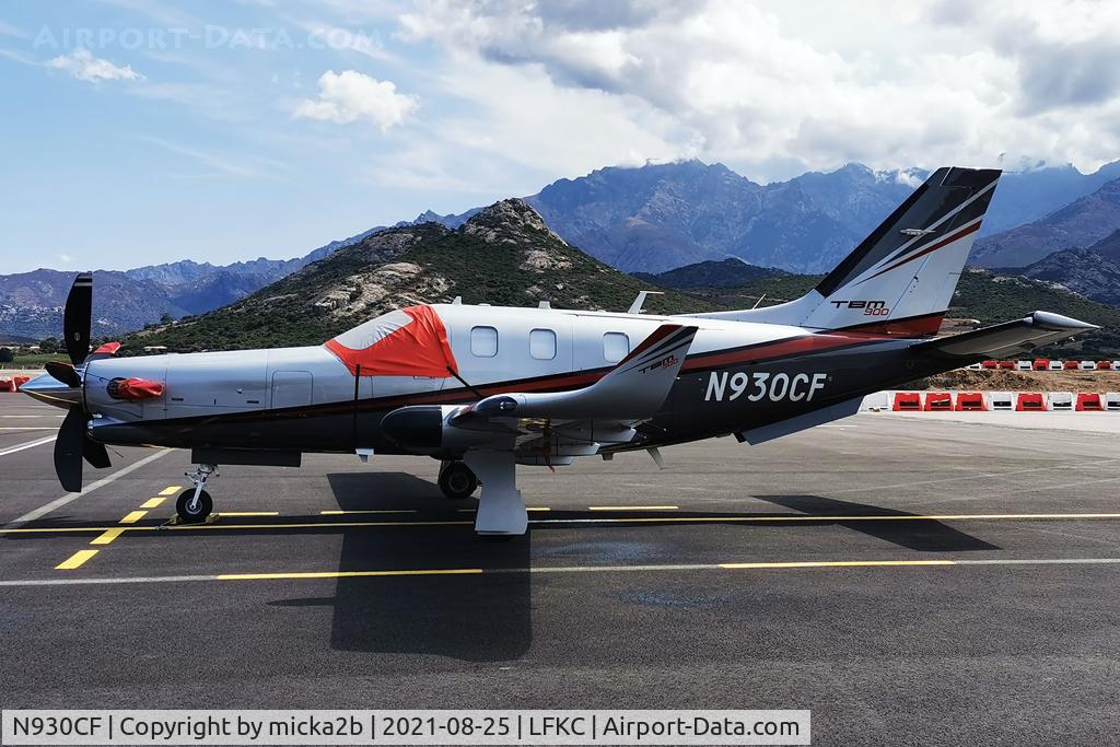 N930CF, 2017 Socata TBM-930 C/N 1157, Parked