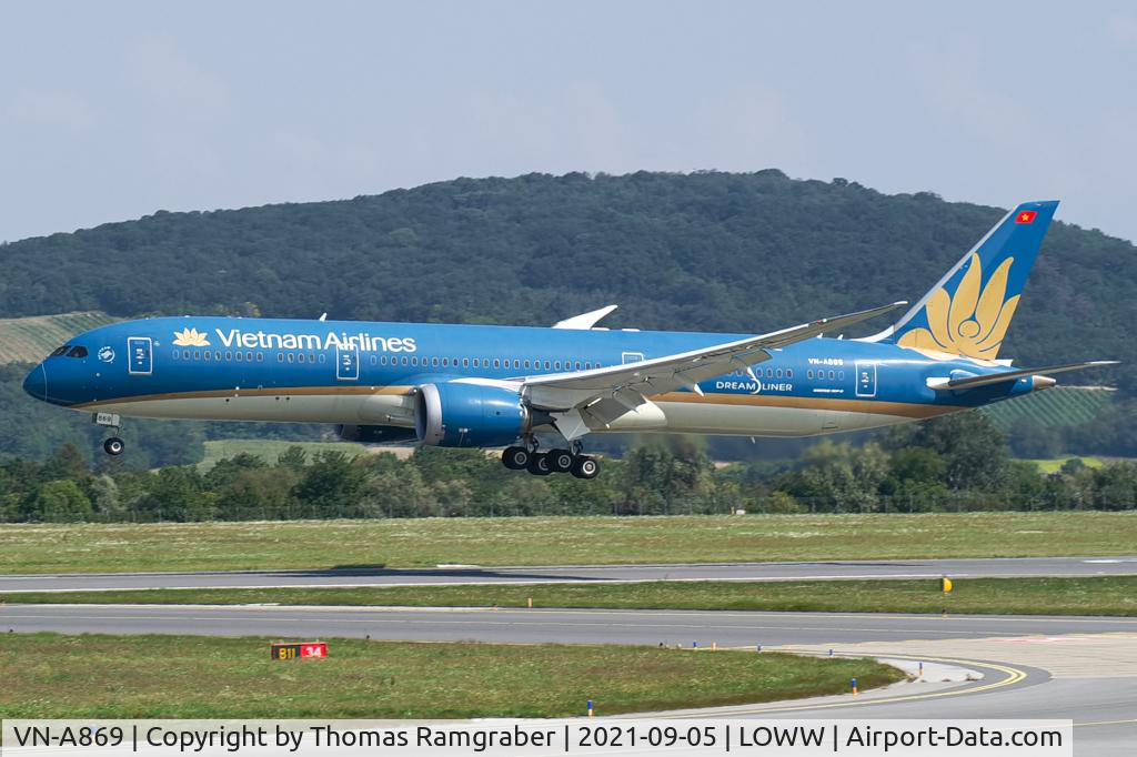 VN-A869, 2016 Boeing 787-9 Dreamliner Dreamliner C/N 38768, Vietnam Airlines Boeing 787-9 Dreamliner