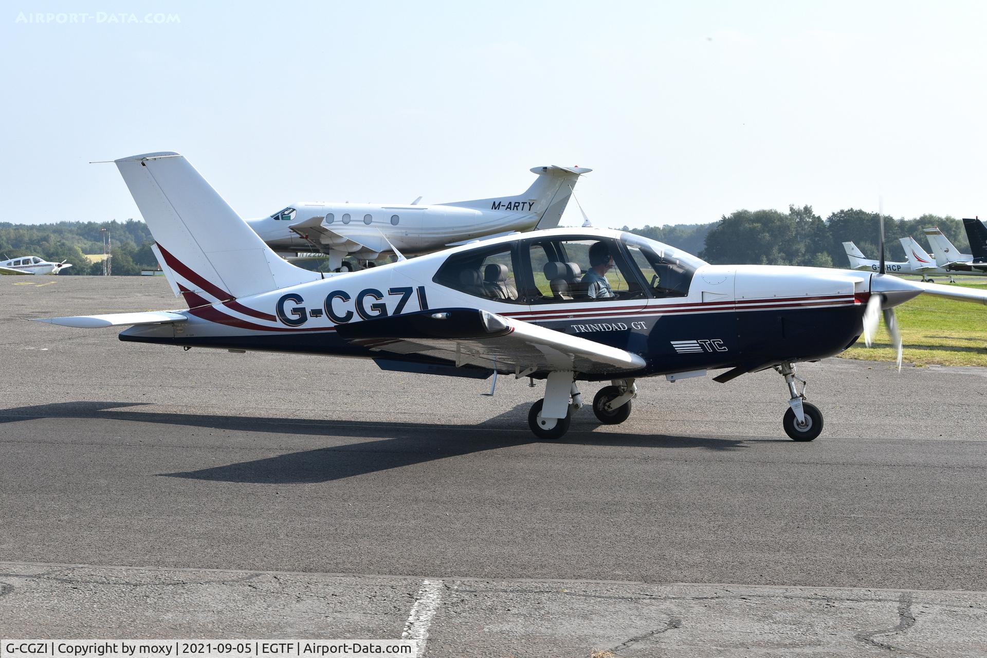 G-CGZI, 2003 Socata TB-21 GT TC Trinidad C/N 2209, Socata TB-21 Trinidad GT at Fairoaks.