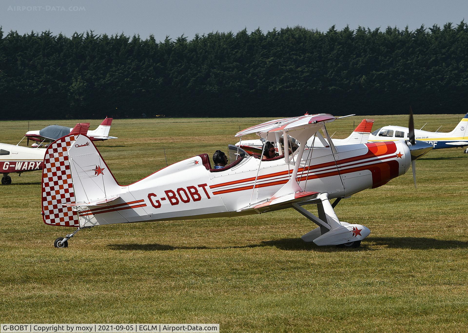 G-BOBT, 1983 Stolp SA-300 Starduster Too C/N CJ-01, Stolp SA-300 Starduster Too at White Waltham.