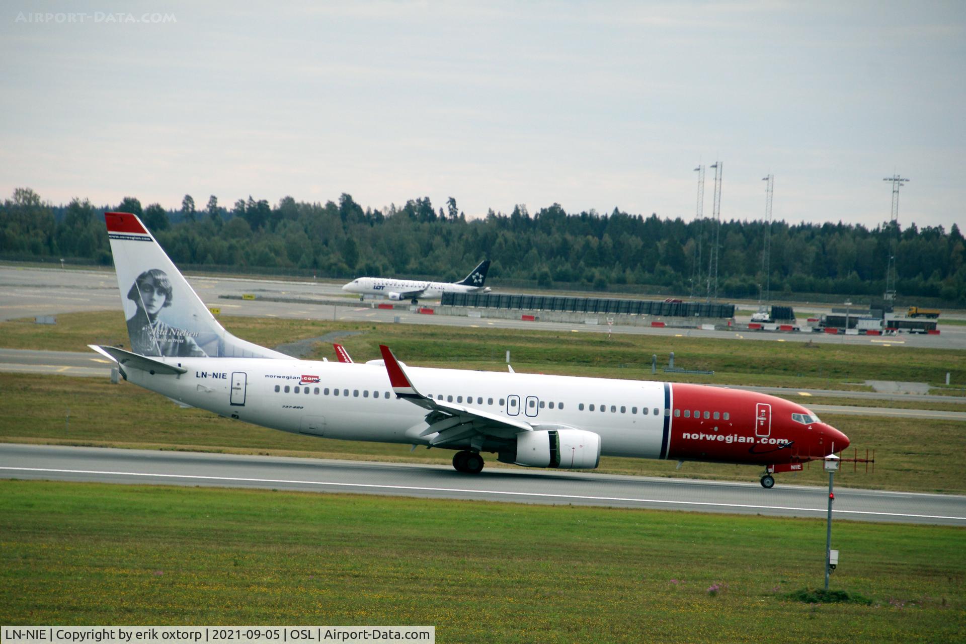 LN-NIE, 2012 Boeing 737-8JP C/N 39435, LN-NIE in OSL