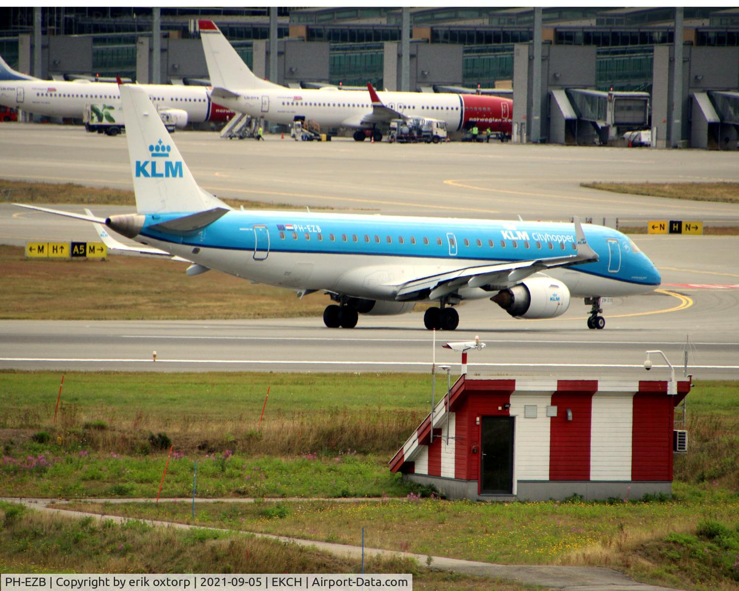 PH-EZB, 2008 Embraer 190LR (ERJ-190-100LR) C/N 19000235, PH-EZB in OSL