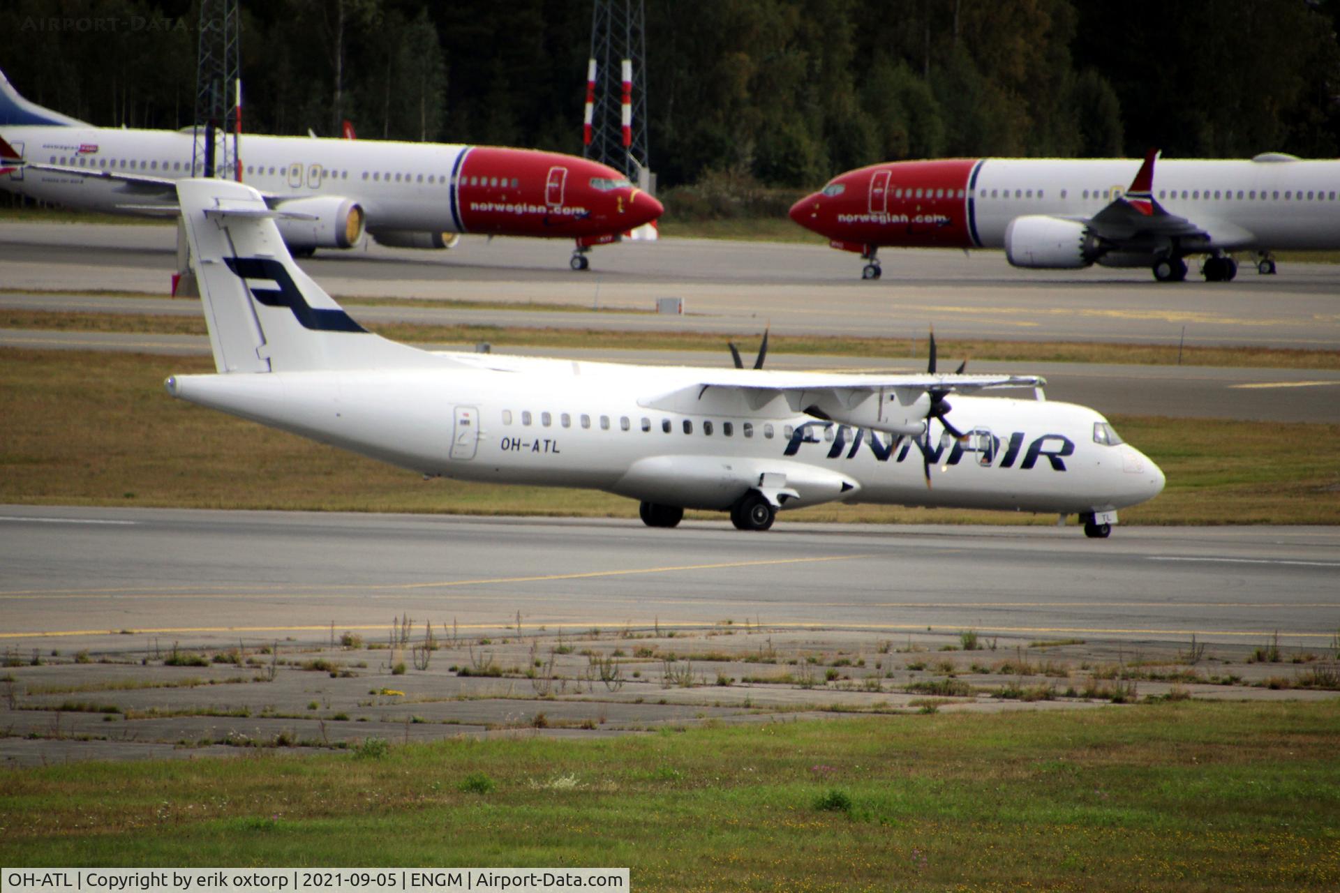 OH-ATL, 2009 ATR 72-212A C/N 851, OH-ATL in OSL