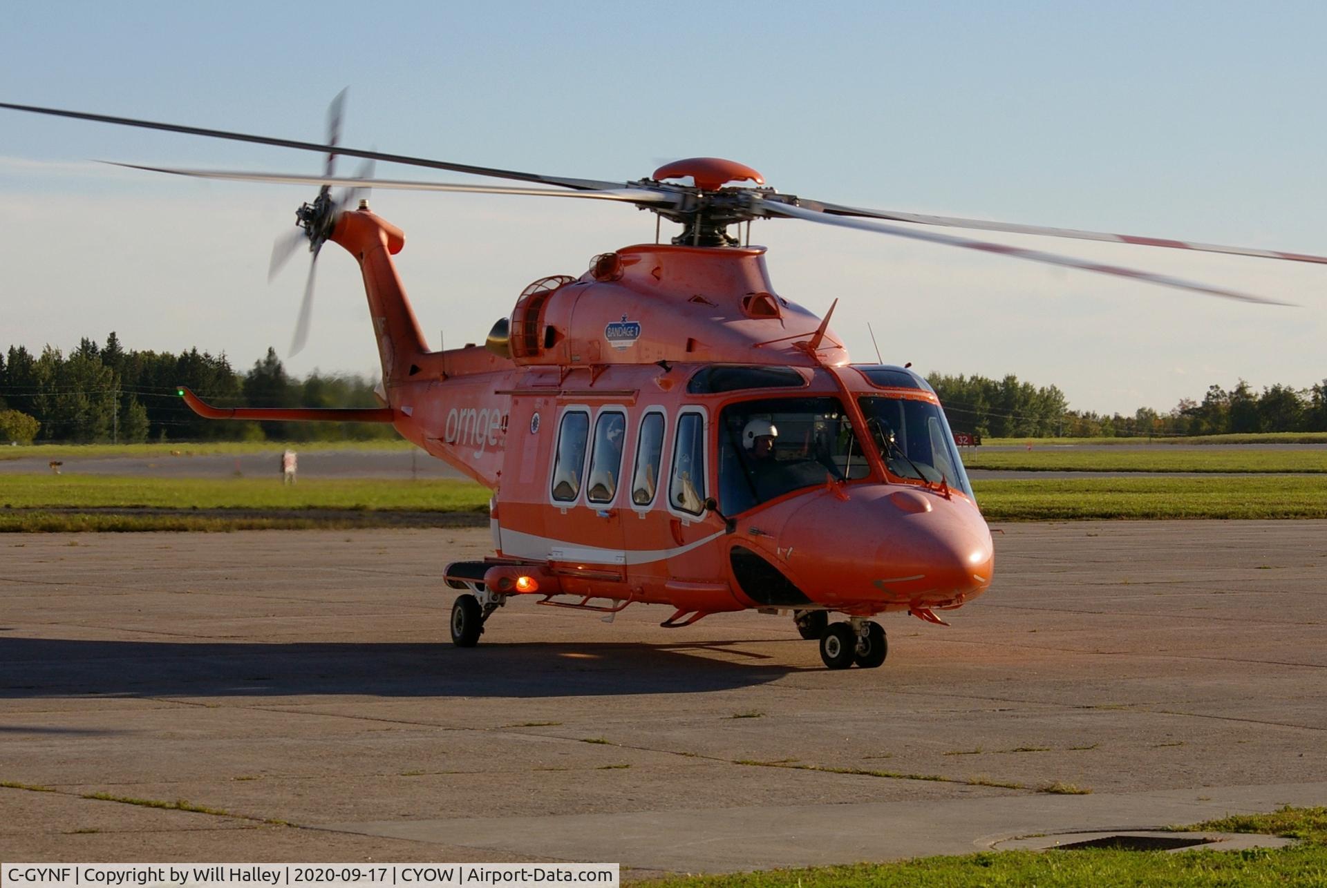 C-GYNF, 2010 AgustaWestland AW-139 C/N 41226, Ornge AW139 at YOW