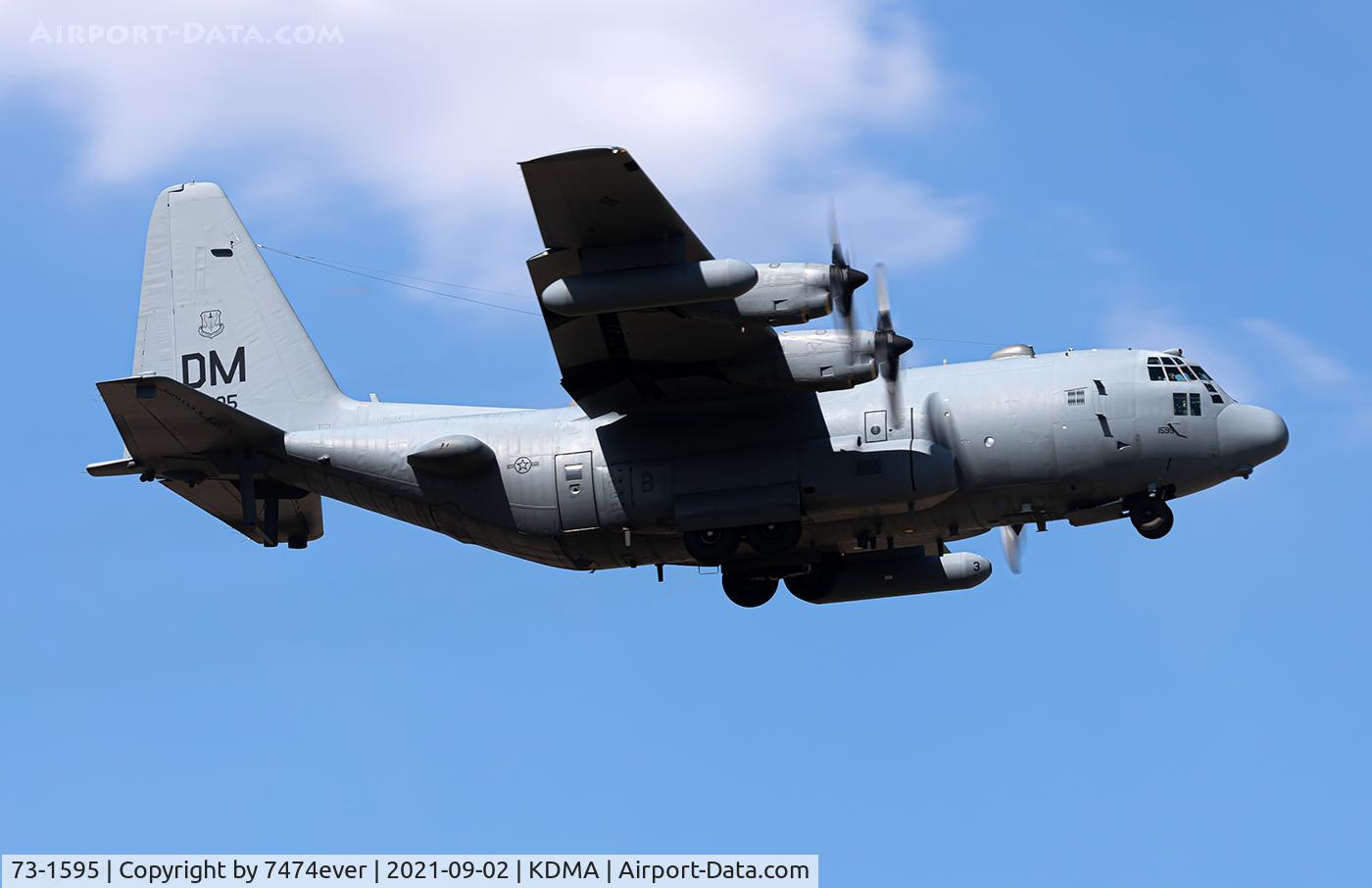 73-1595, 1974 Lockheed EC-130H Compass Call C/N 382-4564, ZAPPER41