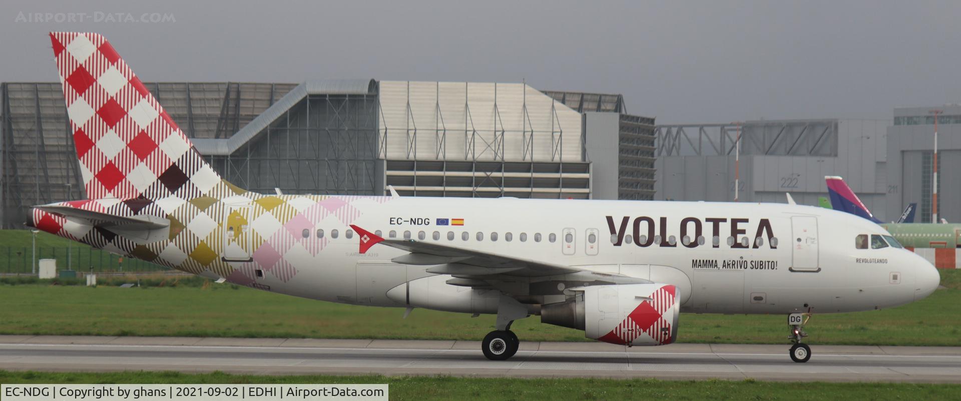 EC-NDG, 2008 Airbus A319-111 C/N 3364, Arrived from TLS