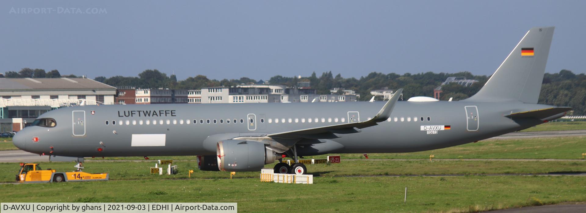 D-AVXU, 2021 Airbus A321-251NX C/N 10613, to become 15+10