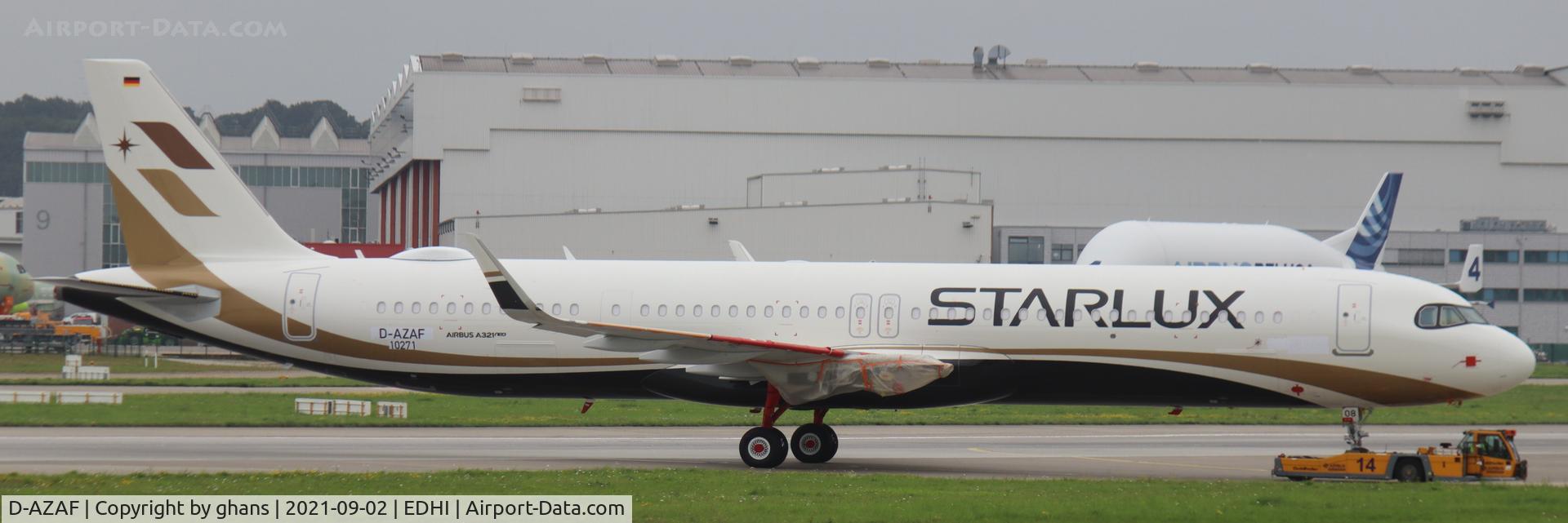 D-AZAF, 2021 Airbus A321-252NX C/N 10271, to become B-58208