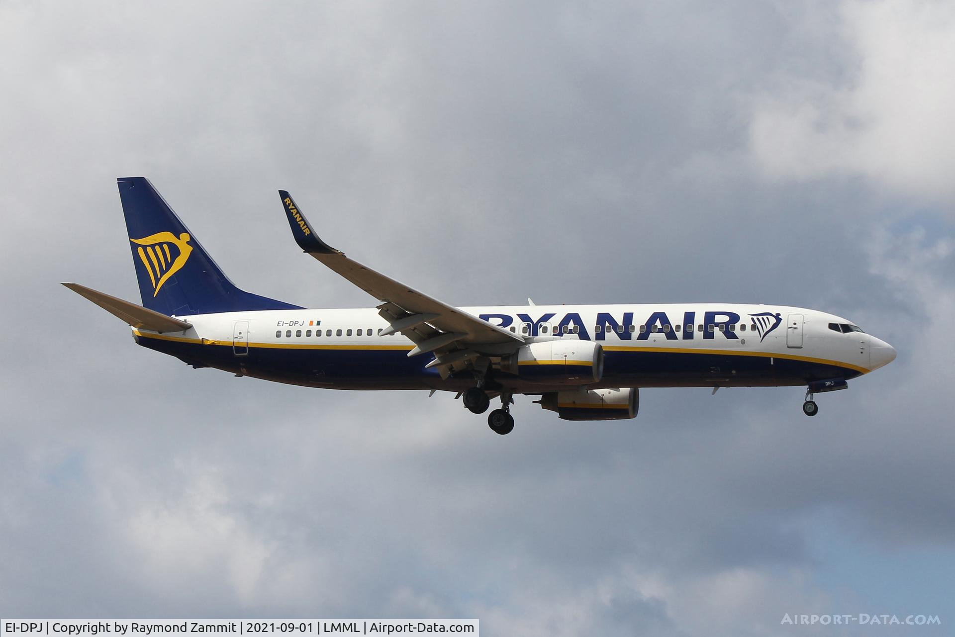 EI-DPJ, 2007 Boeing 737-8AS C/N 33609, B737-800 EI-DPJ Ryanair