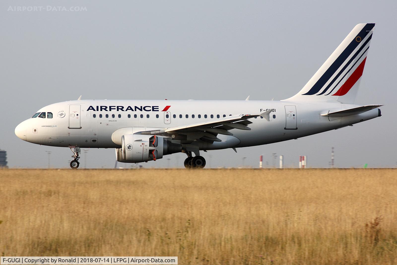 F-GUGI, 2004 Airbus A318-111 C/N 2350, at cdg