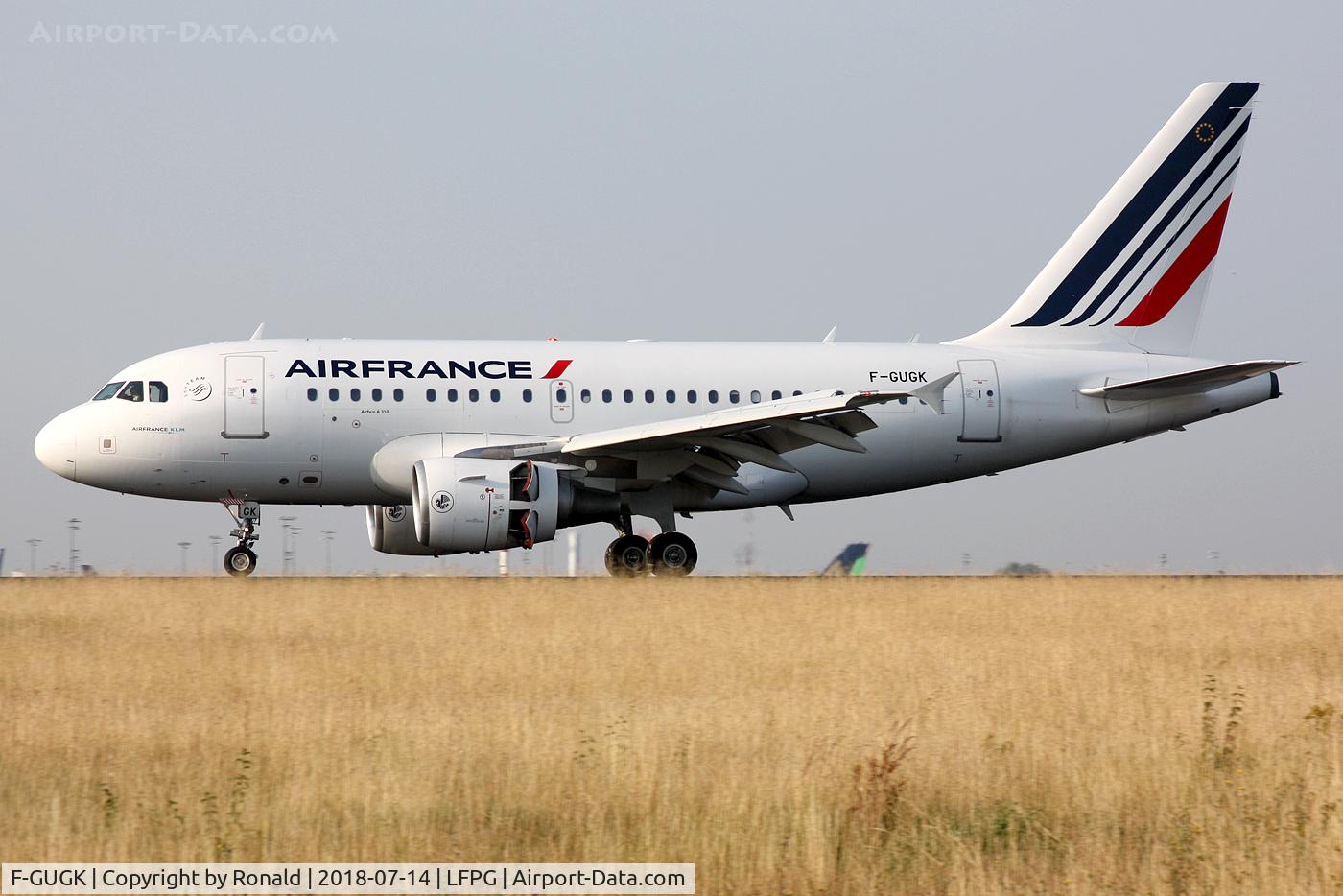 F-GUGK, 2005 Airbus A318-111 C/N 2601, at cdg