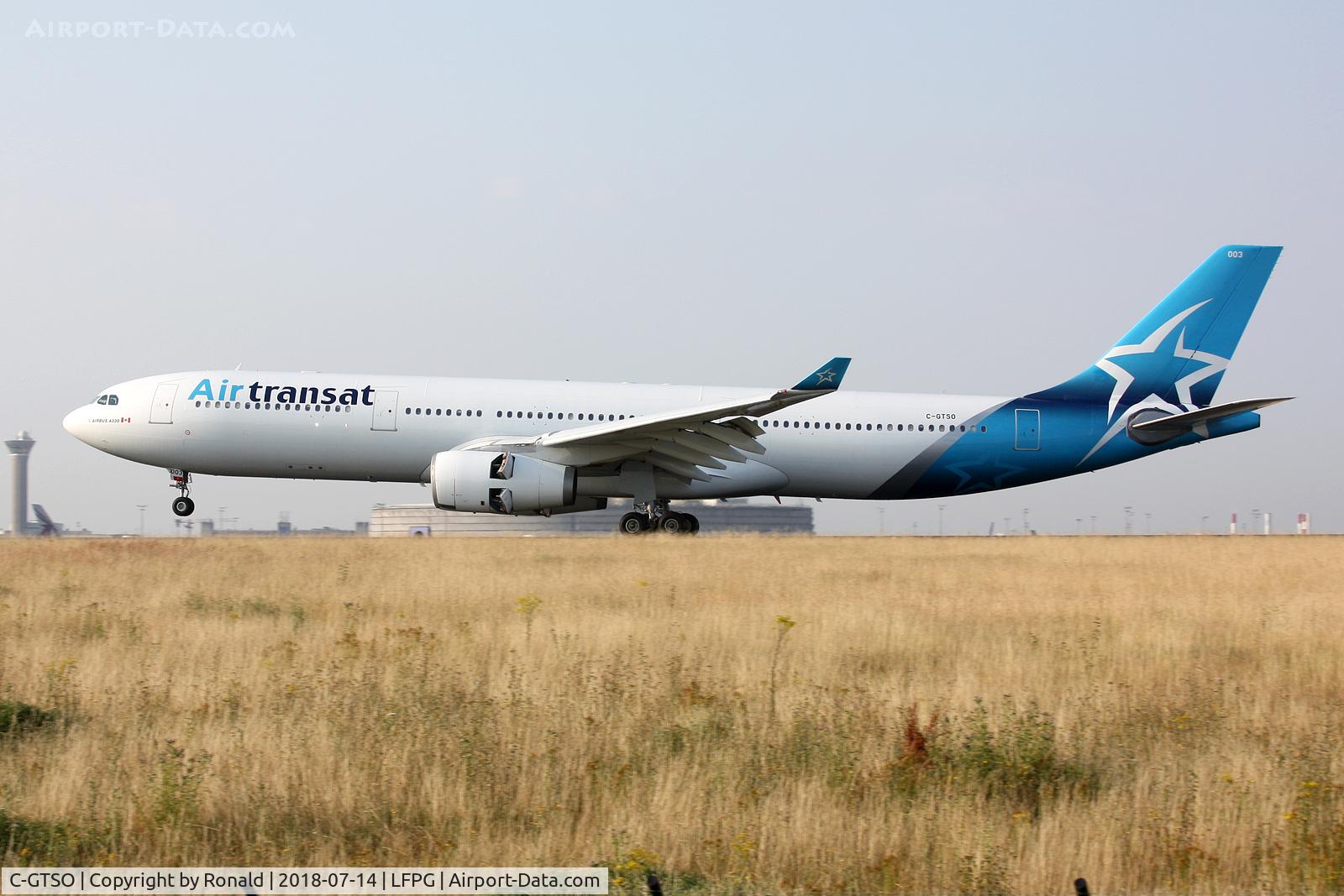 C-GTSO, Airbus A330-342 C/N 132, at cdg