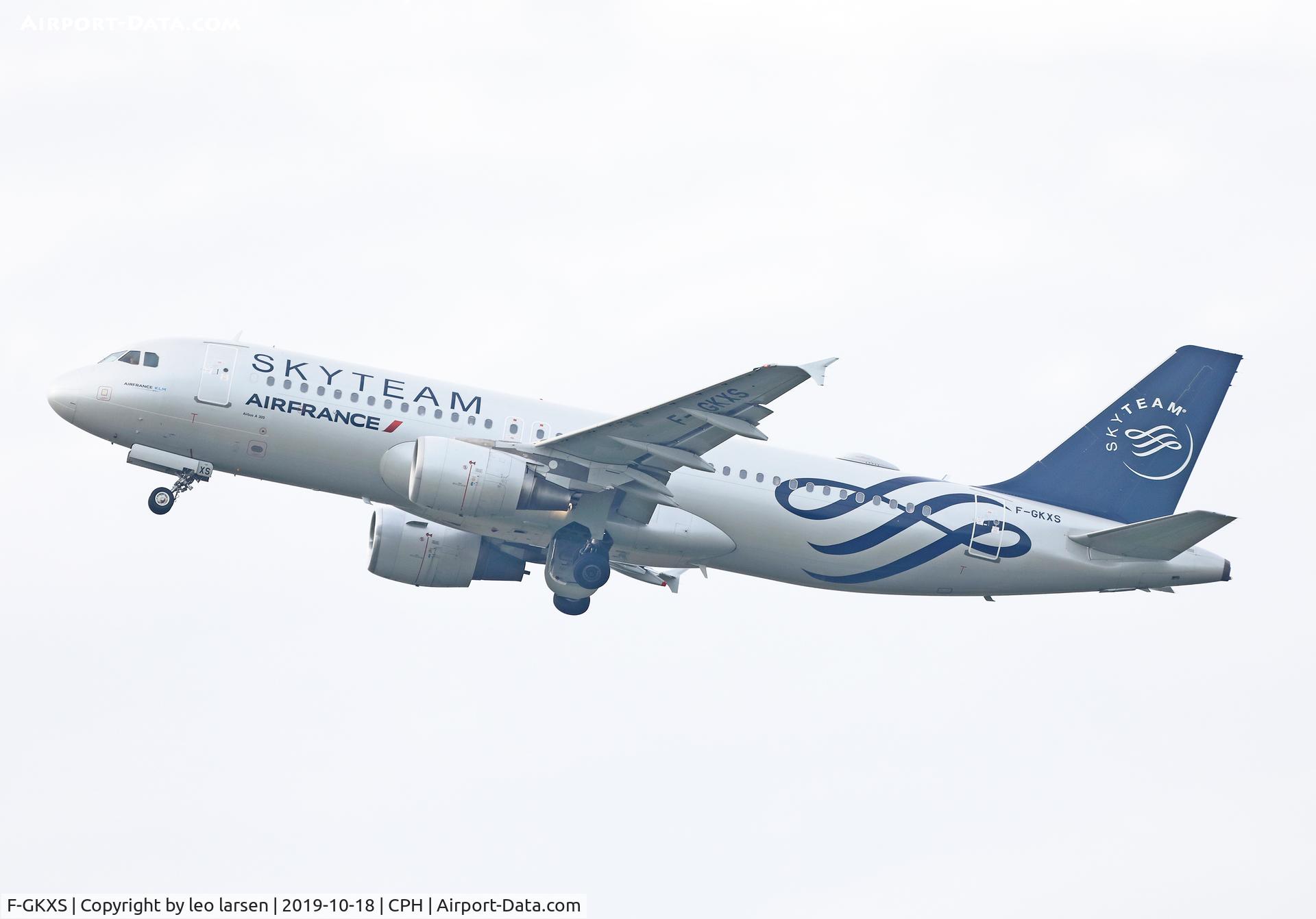 F-GKXS, 2009 Airbus A320-214 C/N 3825, Copenhagen 18.10.2019